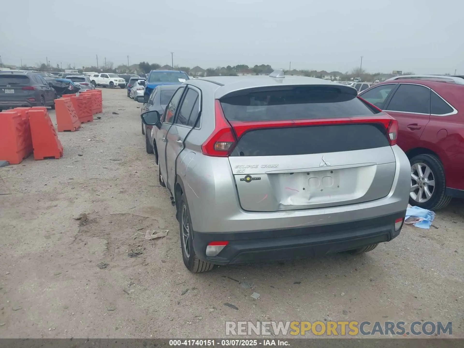 3 Photograph of a damaged car JA4AS3AA4LZ009432 MITSUBISHI ECLIPSE CROSS 2020