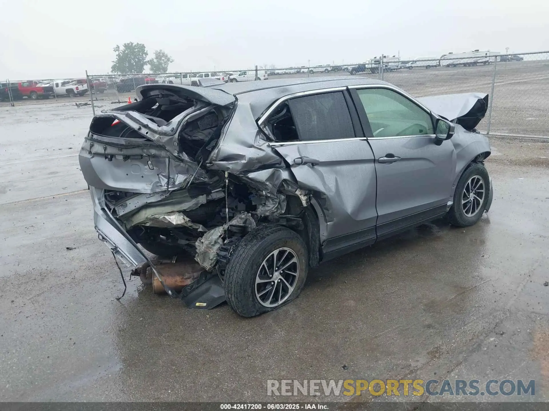 4 Photograph of a damaged car JA4AS3AAXLZ035534 MITSUBISHI ECLIPSE CROSS 2020