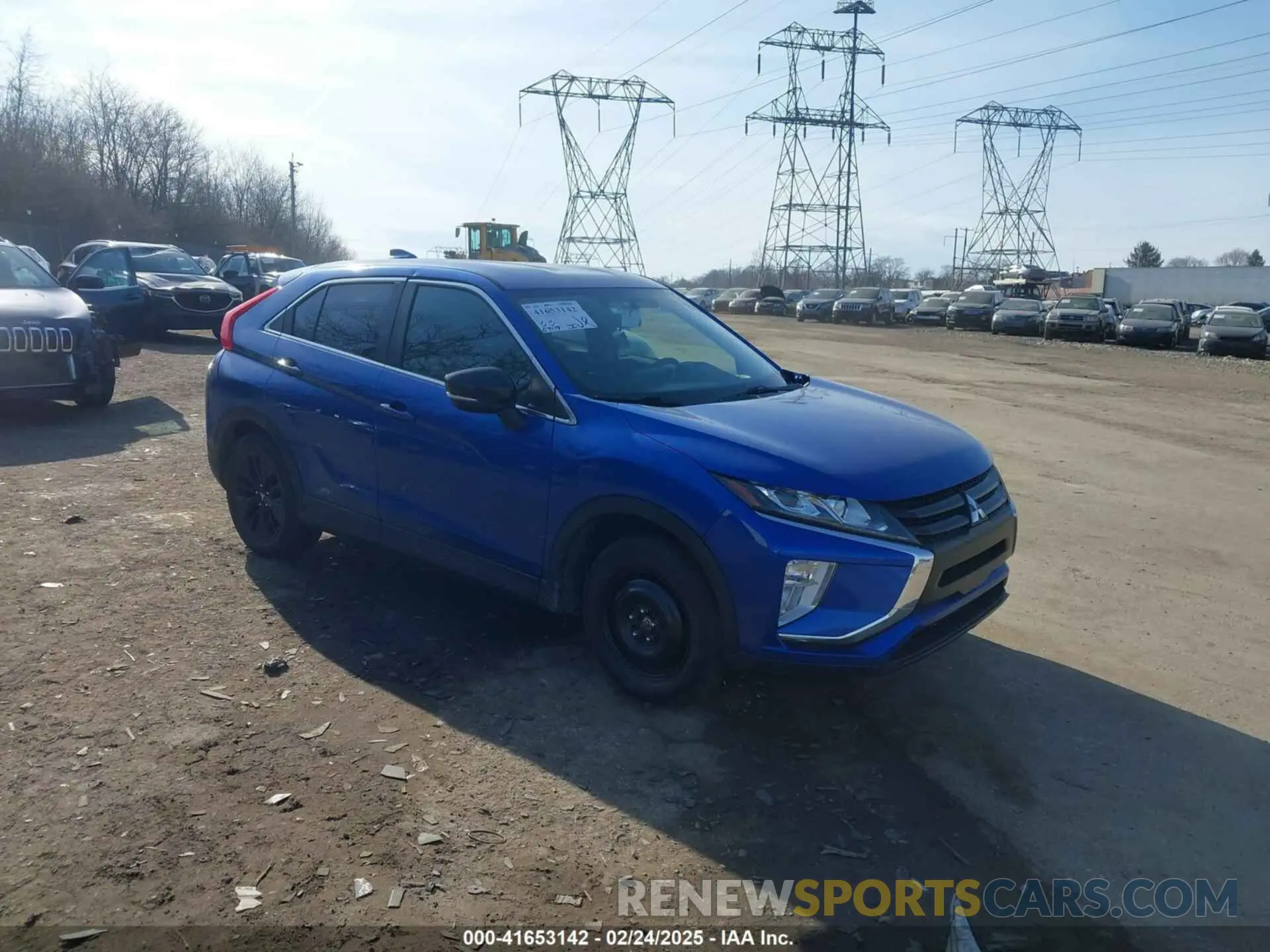 1 Photograph of a damaged car JA4AS4AA1LZ002217 MITSUBISHI ECLIPSE CROSS 2020