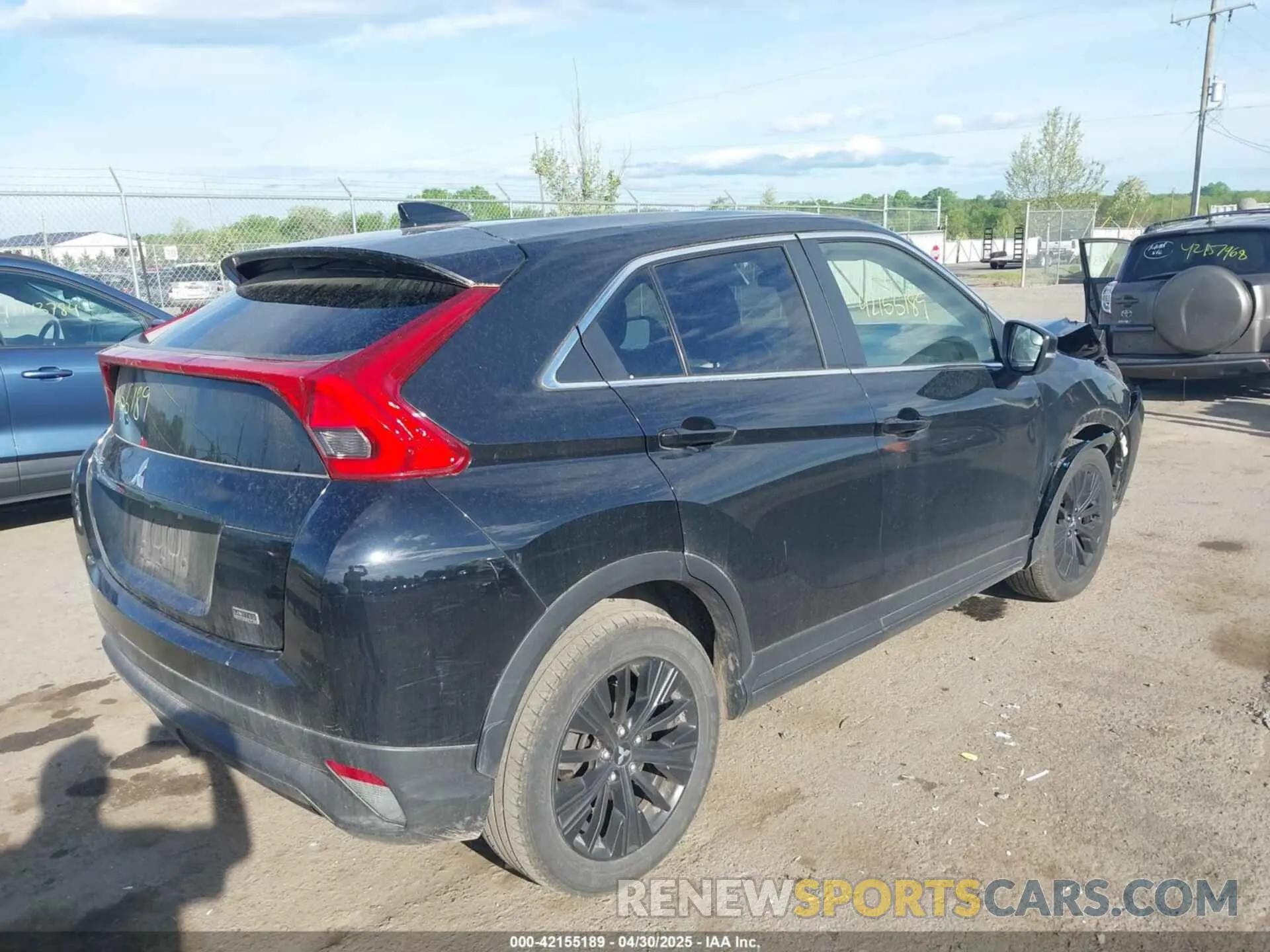 4 Photograph of a damaged car JA4AS4AA4LZ015141 MITSUBISHI ECLIPSE CROSS 2020