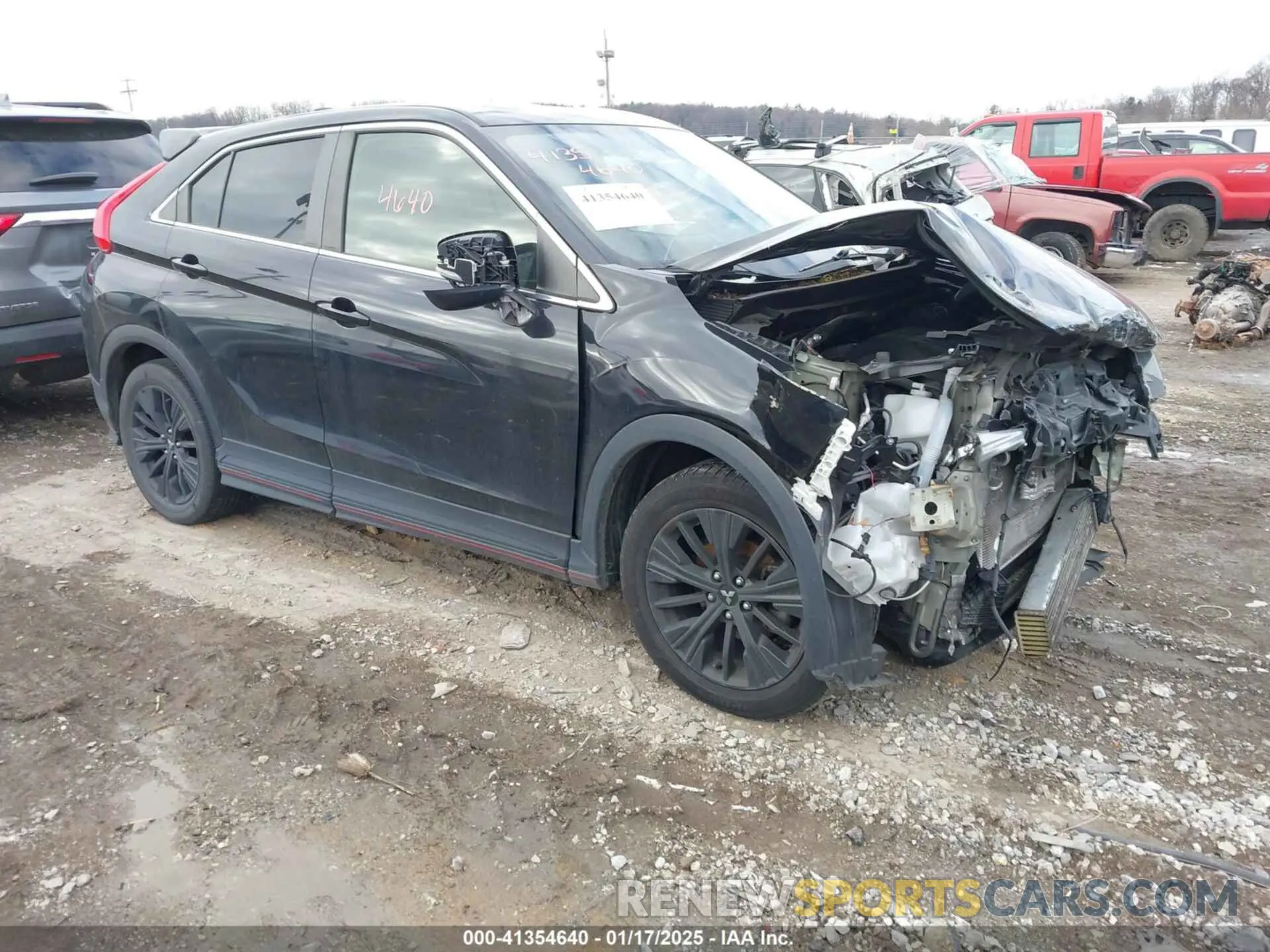 1 Photograph of a damaged car JA4AS4AA8LZ019970 MITSUBISHI ECLIPSE CROSS 2020