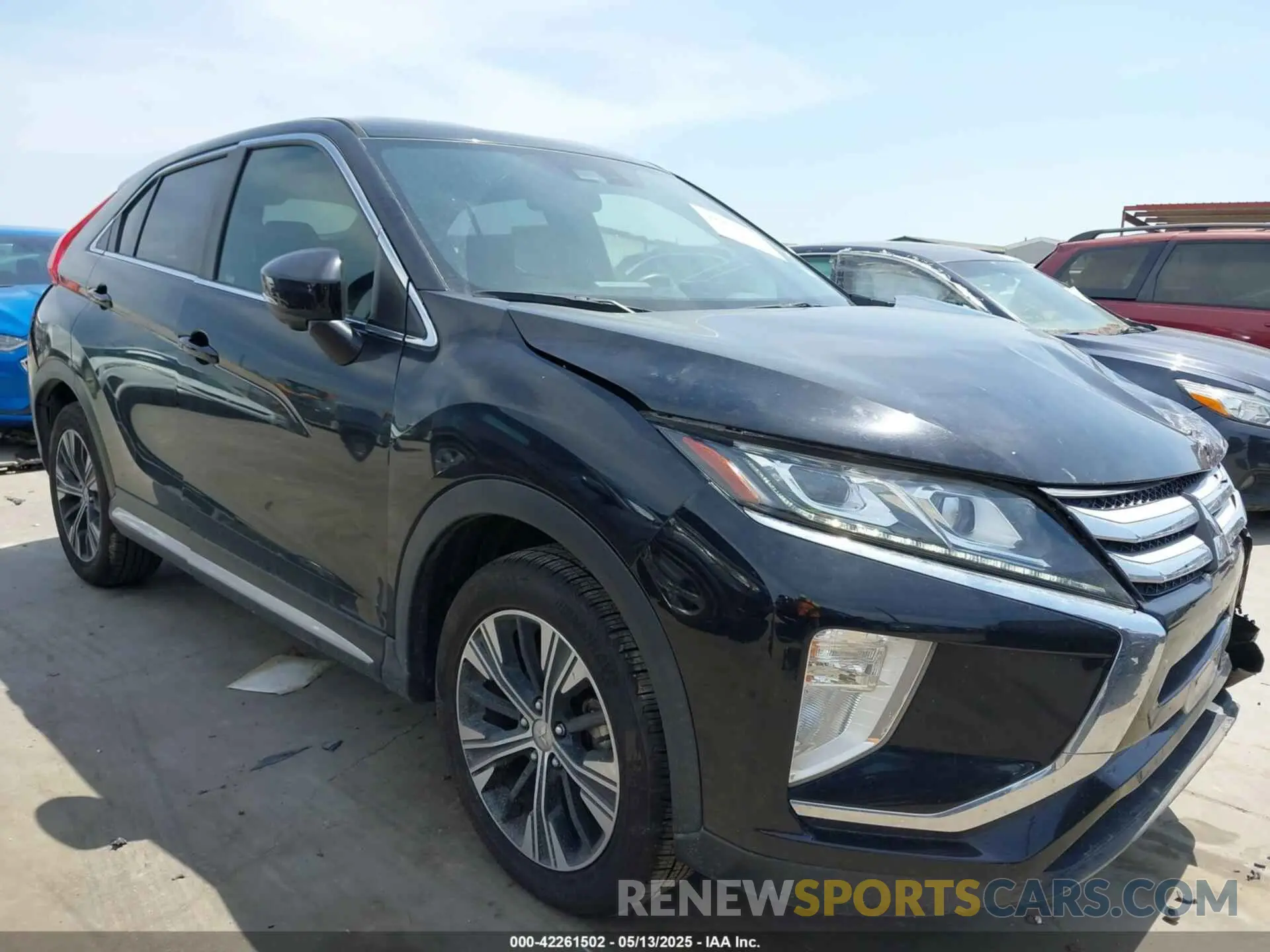 1 Photograph of a damaged car JA4AS5AA3LZ011510 MITSUBISHI ECLIPSE CROSS 2020
