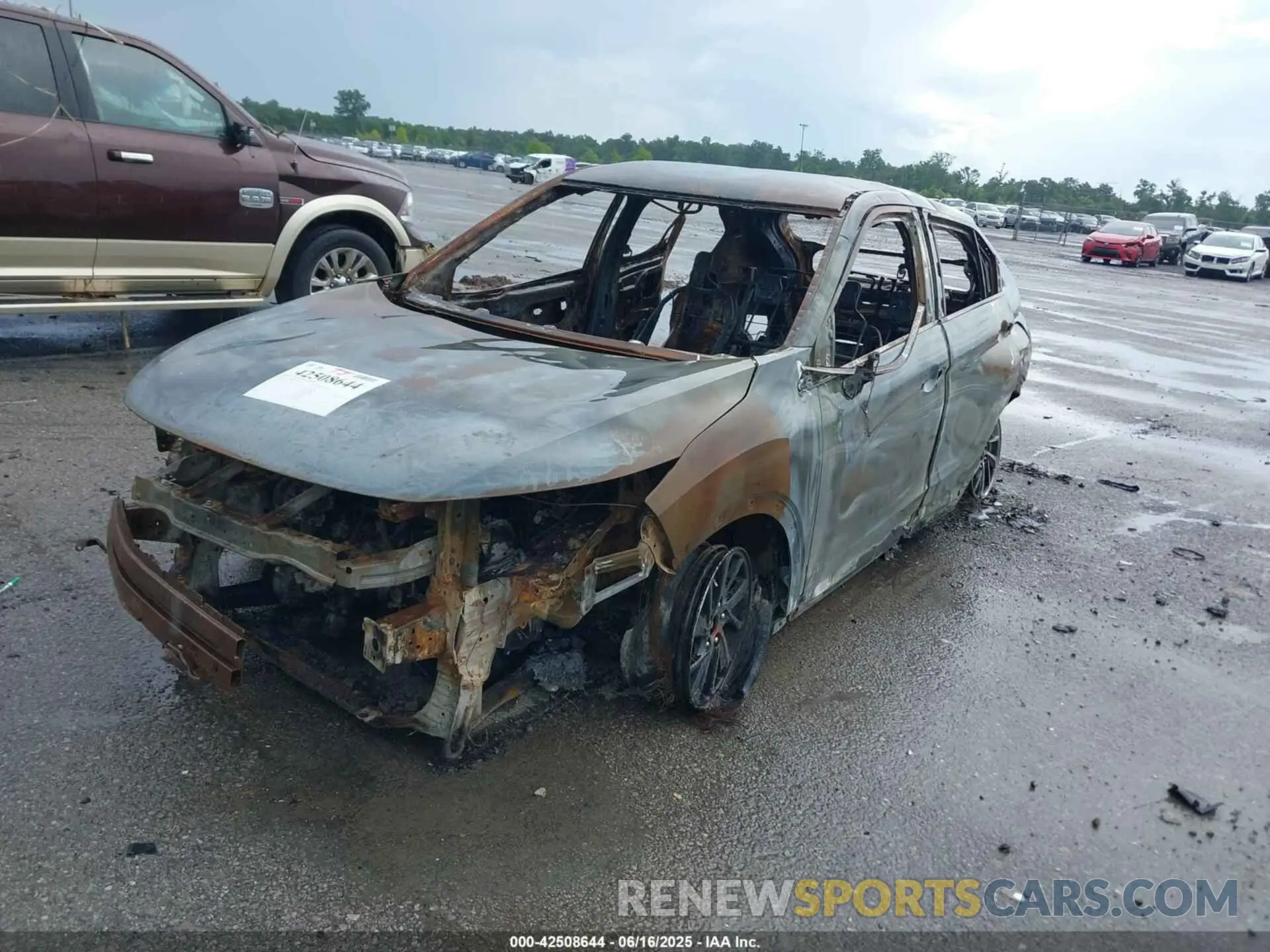 2 Photograph of a damaged car JA4AT3AA0LZ022255 MITSUBISHI ECLIPSE CROSS 2020