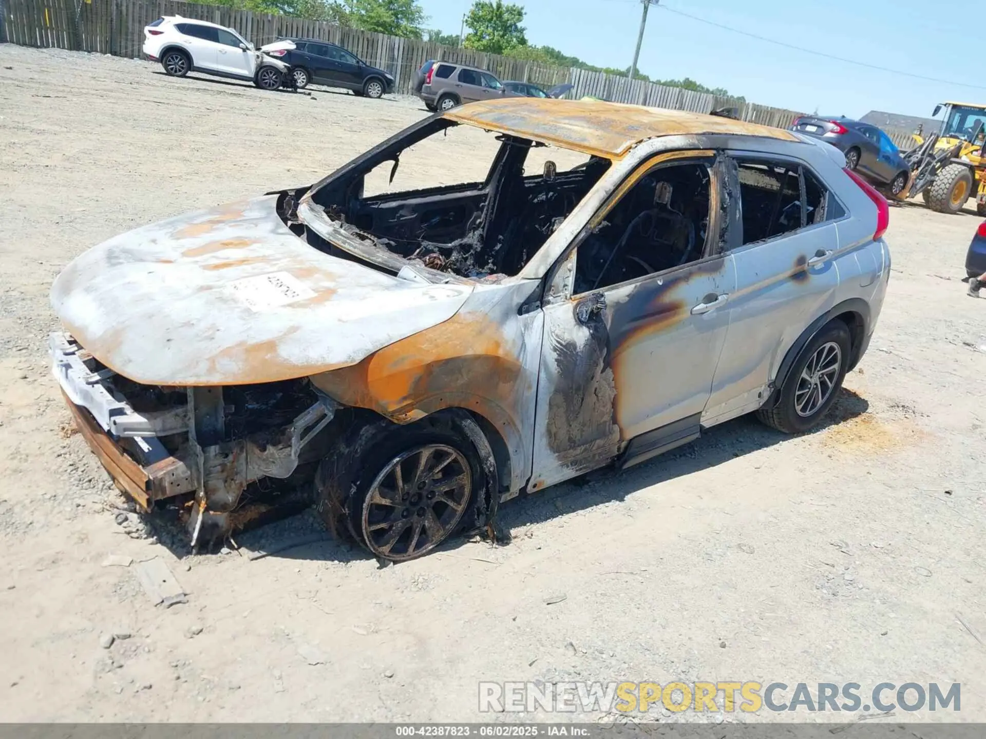 2 Photograph of a damaged car JA4AT3AA1LZ012933 MITSUBISHI ECLIPSE CROSS 2020
