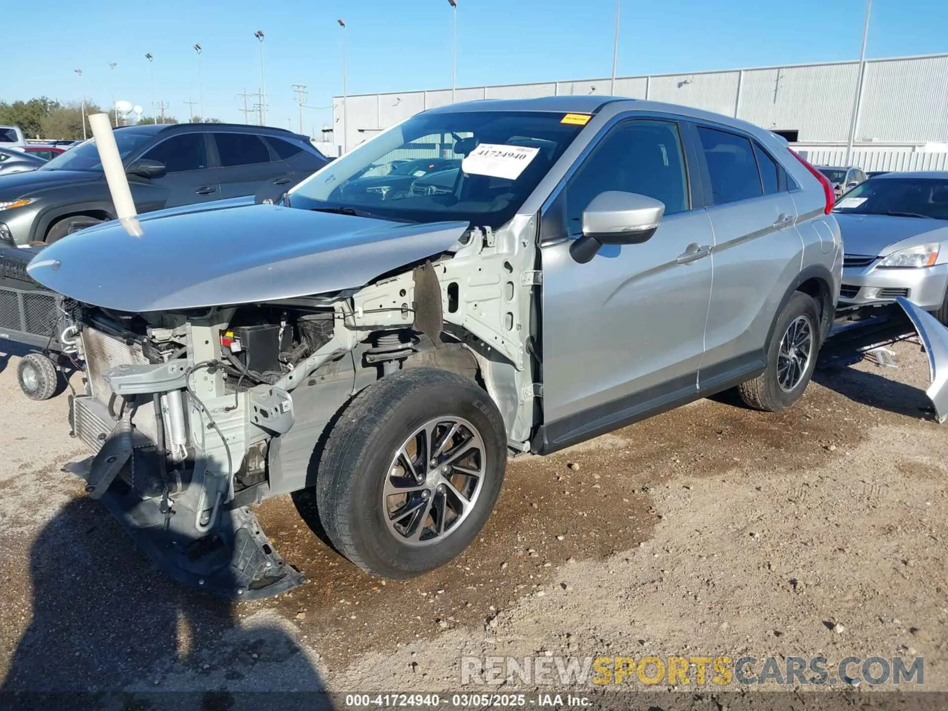 2 Photograph of a damaged car JA4AT3AA4LZ023053 MITSUBISHI ECLIPSE CROSS 2020