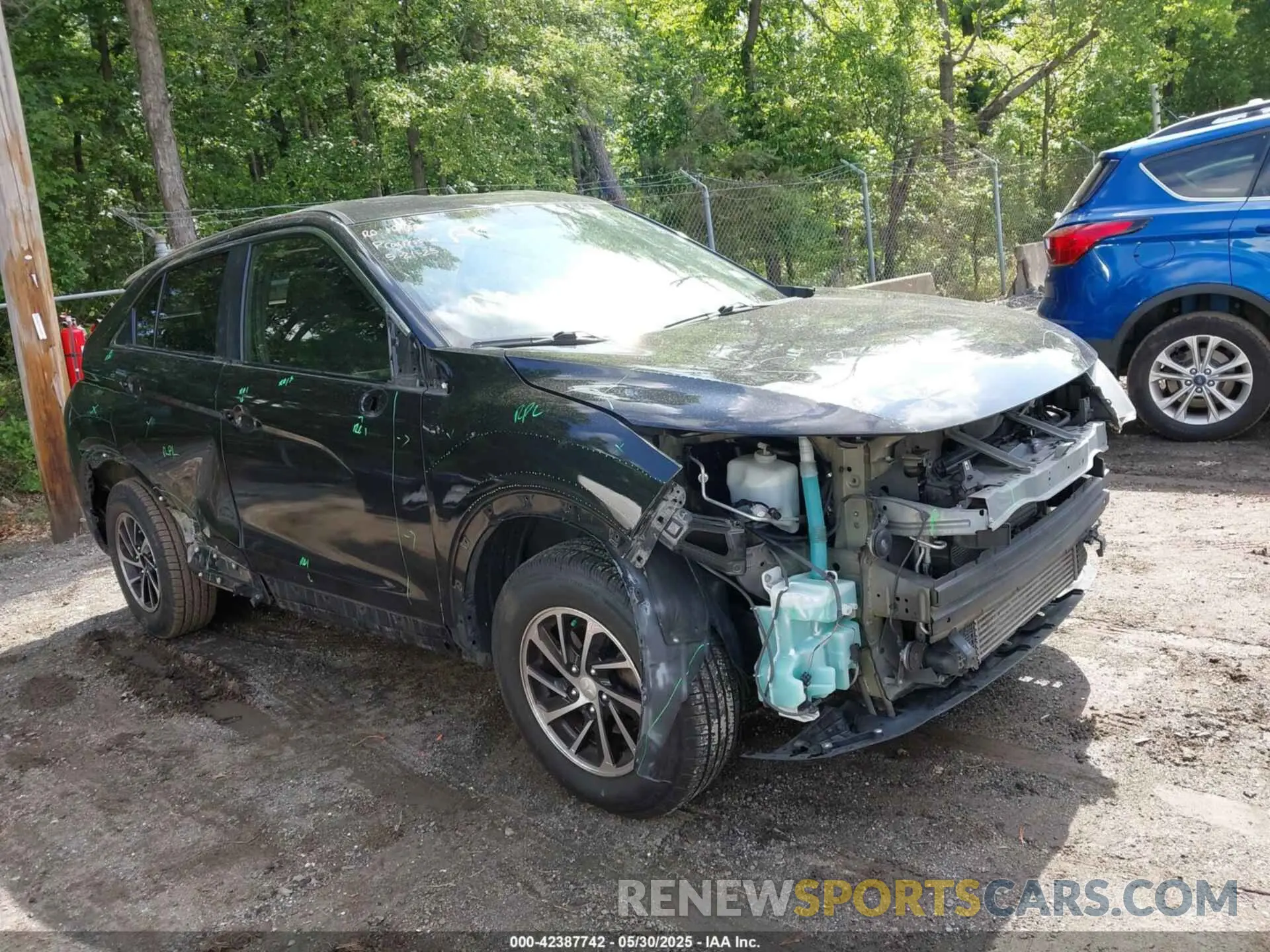 1 Photograph of a damaged car JA4AT3AA5LZ026642 MITSUBISHI ECLIPSE CROSS 2020