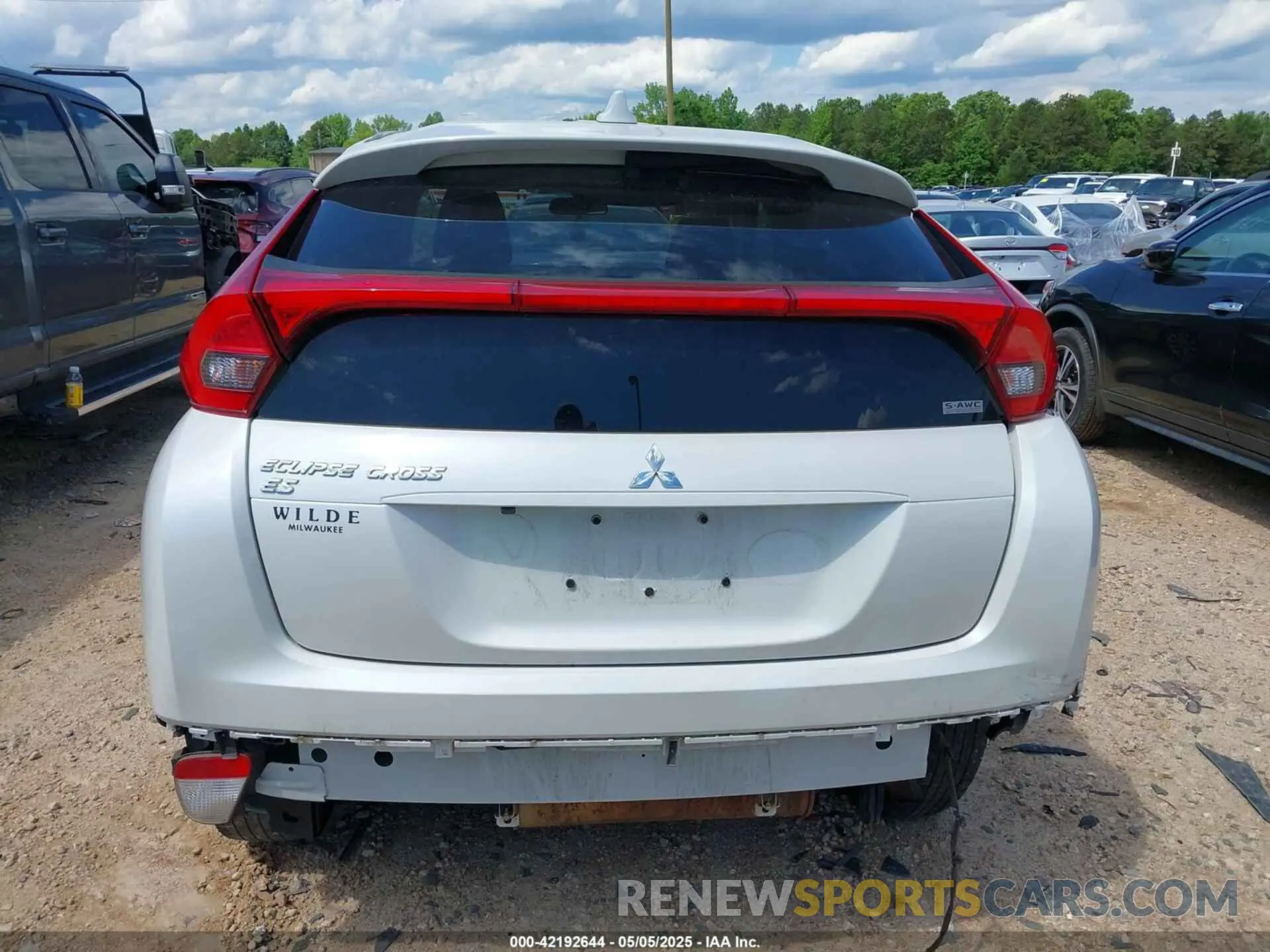 16 Photograph of a damaged car JA4AT3AA8LZ014629 MITSUBISHI ECLIPSE CROSS 2020