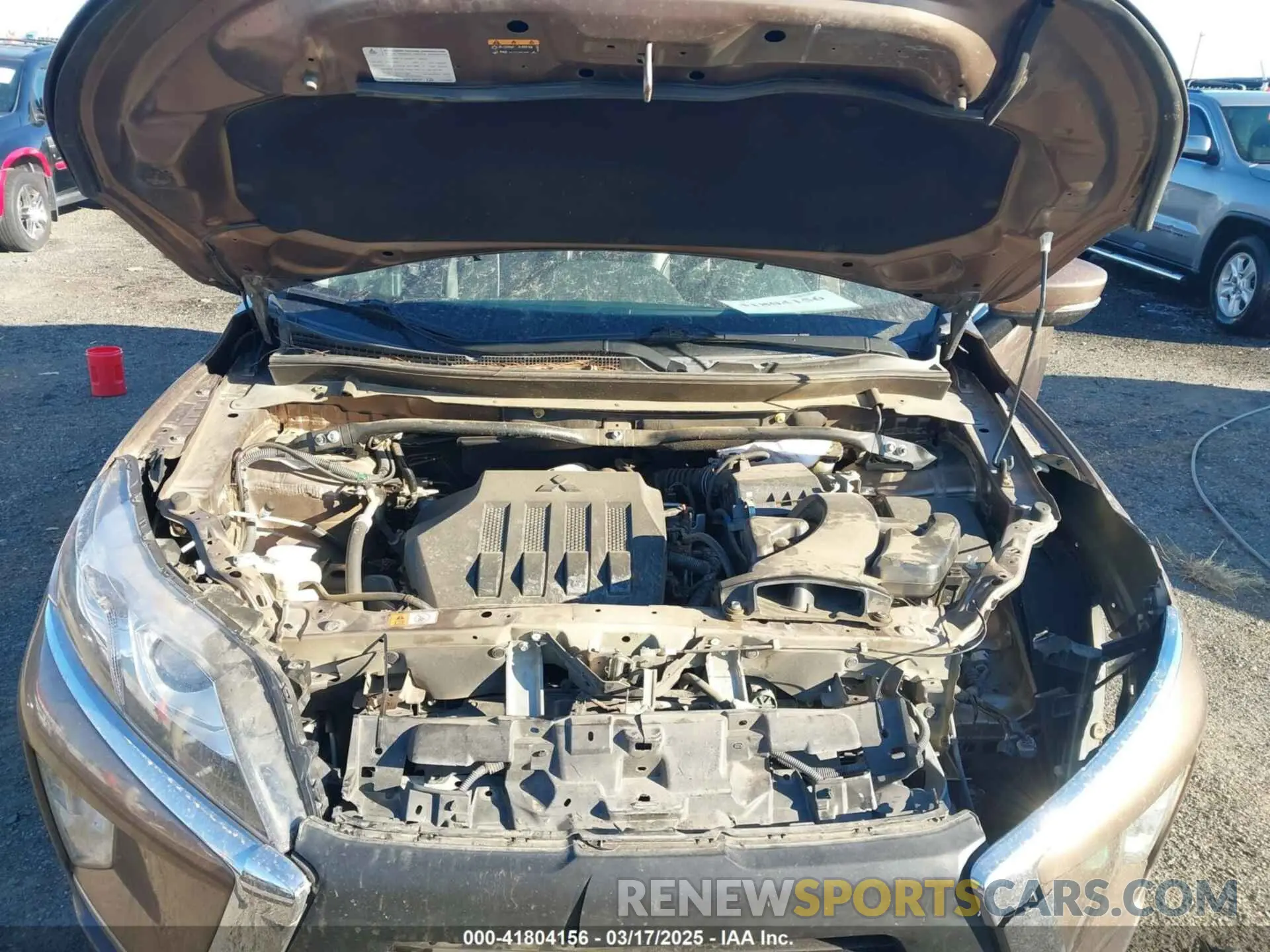 10 Photograph of a damaged car JA4AT3AAXLZ001848 MITSUBISHI ECLIPSE CROSS 2020