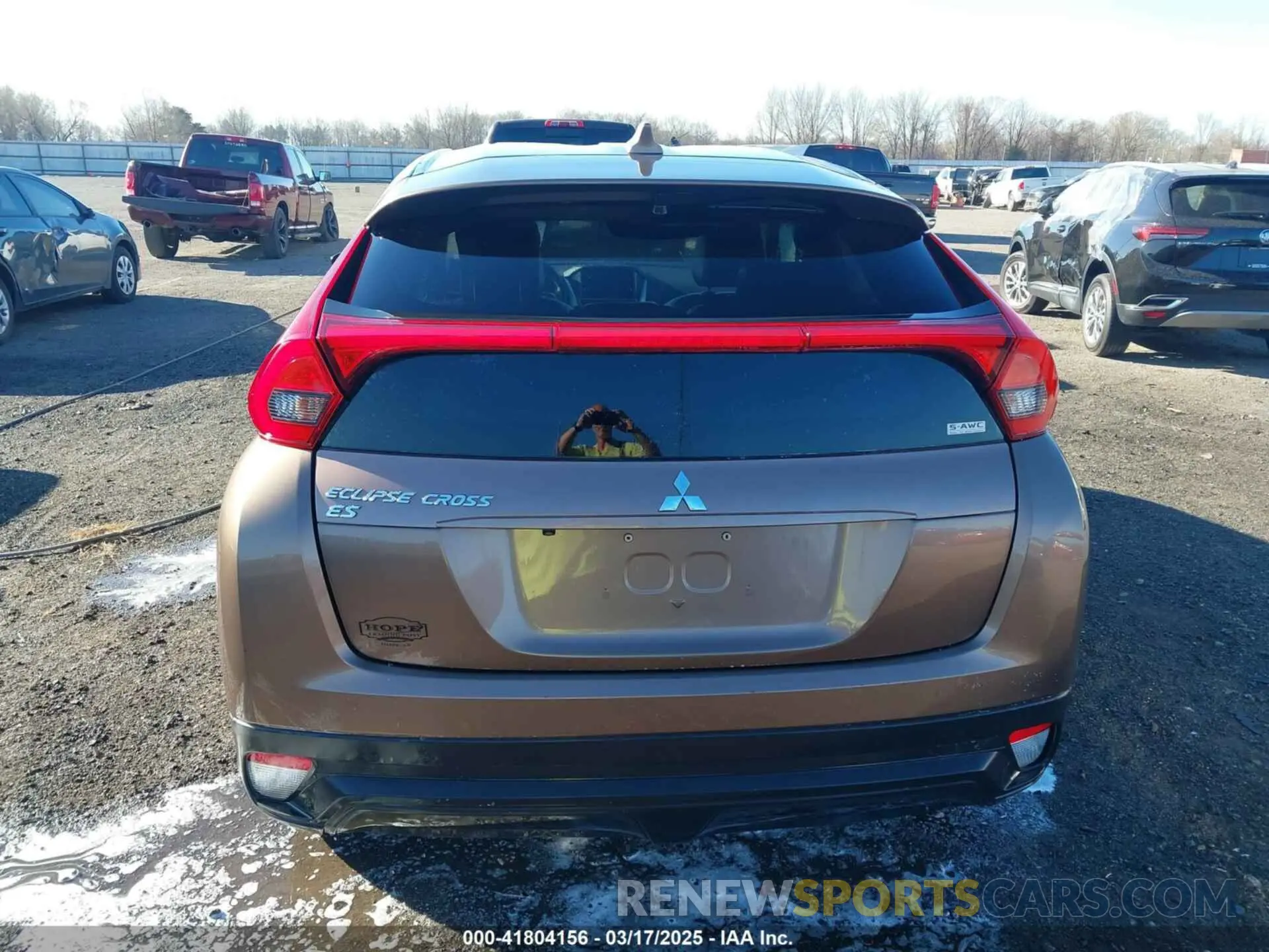 16 Photograph of a damaged car JA4AT3AAXLZ001848 MITSUBISHI ECLIPSE CROSS 2020