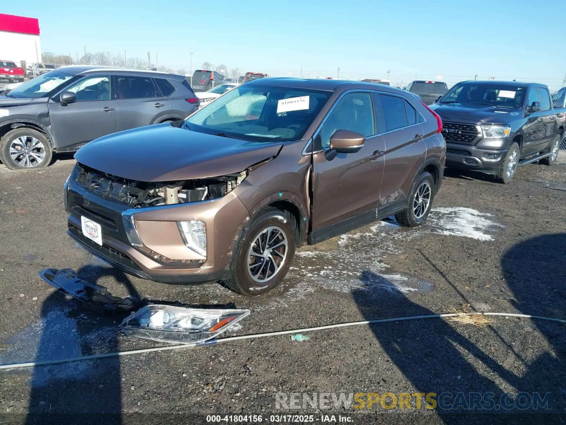 2 Photograph of a damaged car JA4AT3AAXLZ001848 MITSUBISHI ECLIPSE CROSS 2020