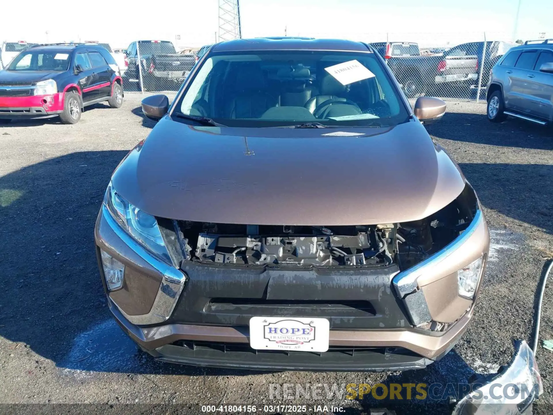 6 Photograph of a damaged car JA4AT3AAXLZ001848 MITSUBISHI ECLIPSE CROSS 2020