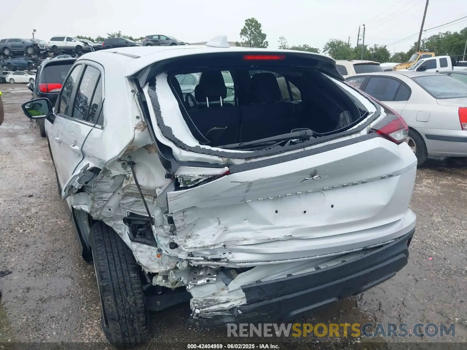 6 Photograph of a damaged car JA4ASUAA0NZ002731 MITSUBISHI ECLIPSE CROSS 2022