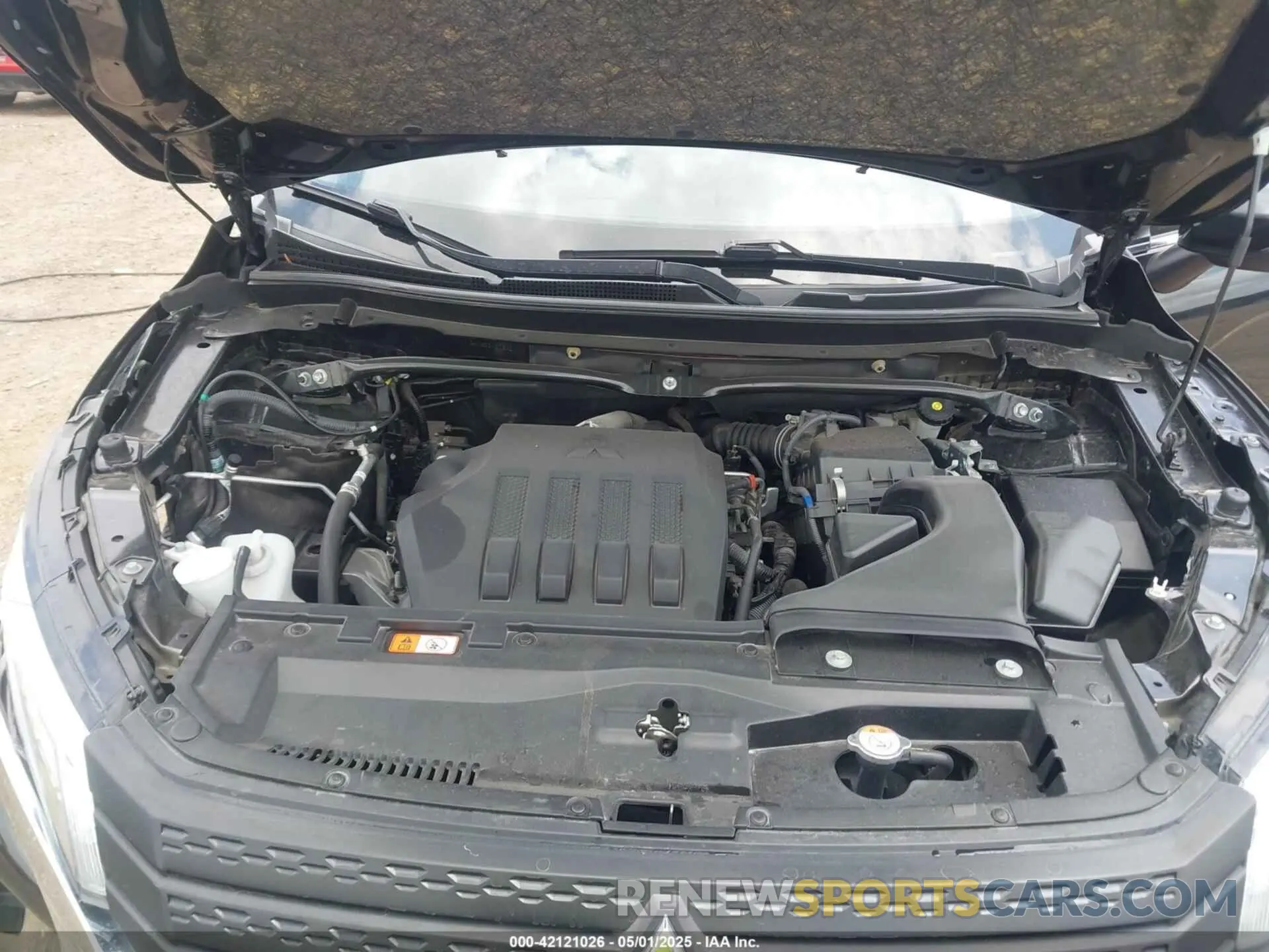 10 Photograph of a damaged car JA4ASWAA6NZ057342 MITSUBISHI ECLIPSE CROSS 2022