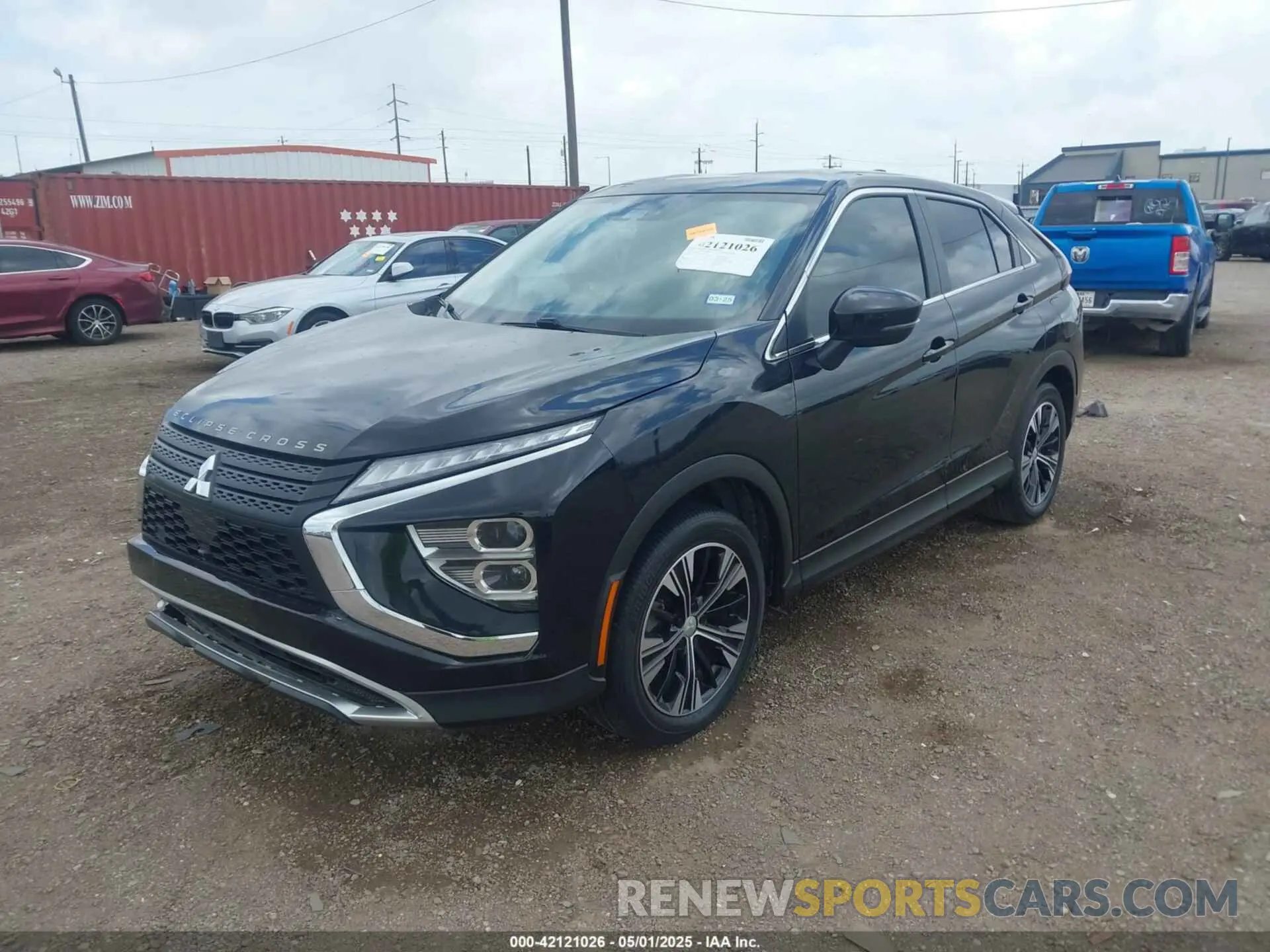 2 Photograph of a damaged car JA4ASWAA6NZ057342 MITSUBISHI ECLIPSE CROSS 2022