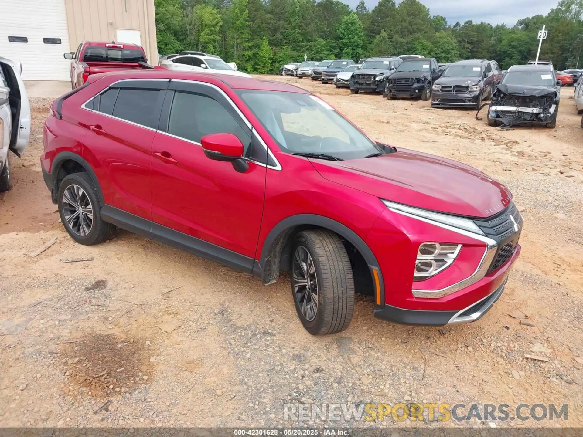 1 Photograph of a damaged car JA4ATWAA0NZ049413 MITSUBISHI ECLIPSE CROSS 2022