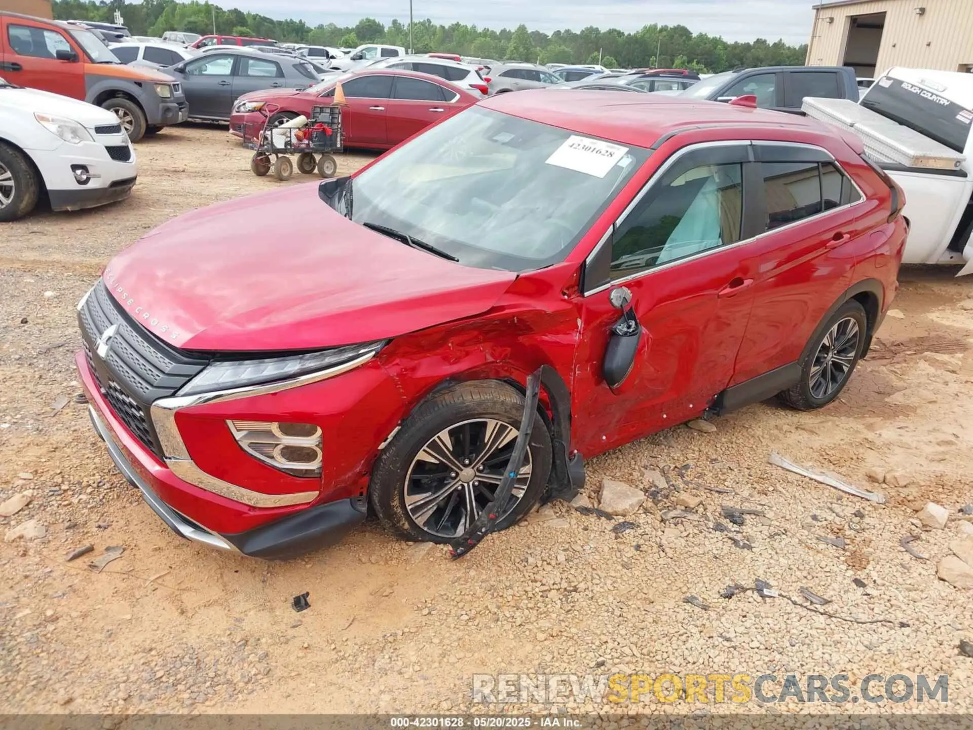 2 Photograph of a damaged car JA4ATWAA0NZ049413 MITSUBISHI ECLIPSE CROSS 2022