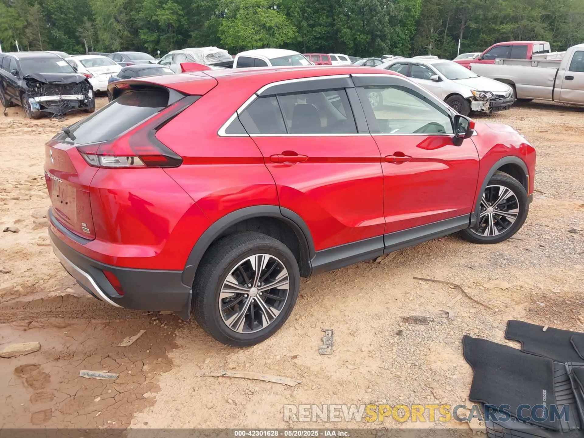 4 Photograph of a damaged car JA4ATWAA0NZ049413 MITSUBISHI ECLIPSE CROSS 2022