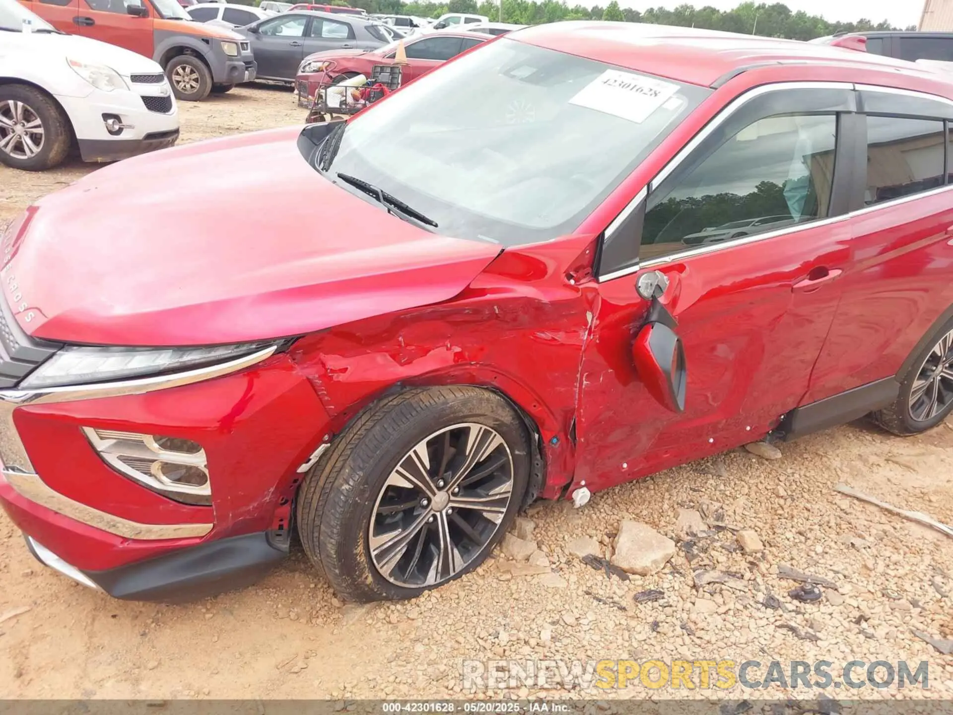 6 Photograph of a damaged car JA4ATWAA0NZ049413 MITSUBISHI ECLIPSE CROSS 2022