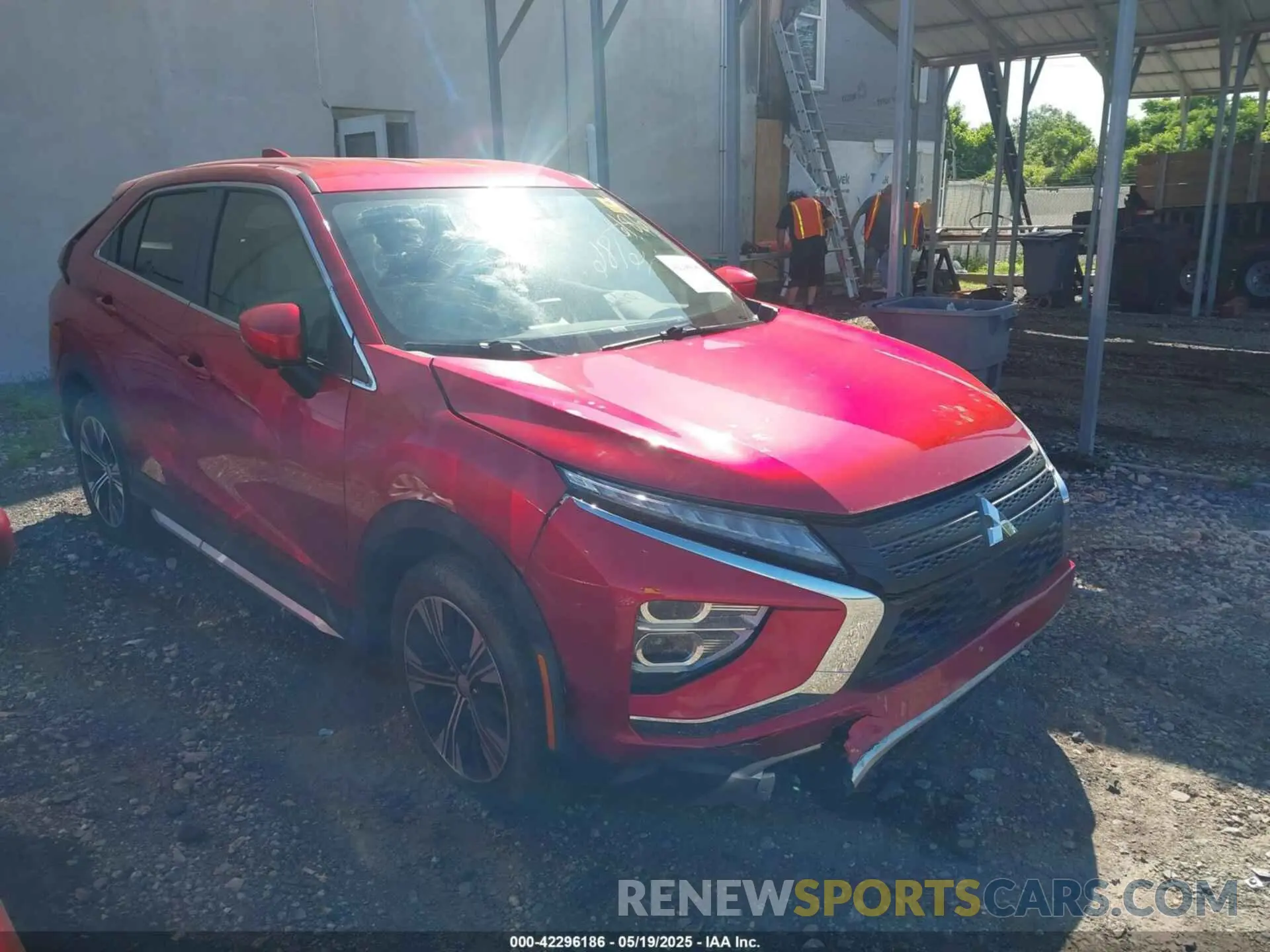 1 Photograph of a damaged car JA4ATWAA0NZ050061 MITSUBISHI ECLIPSE CROSS 2022