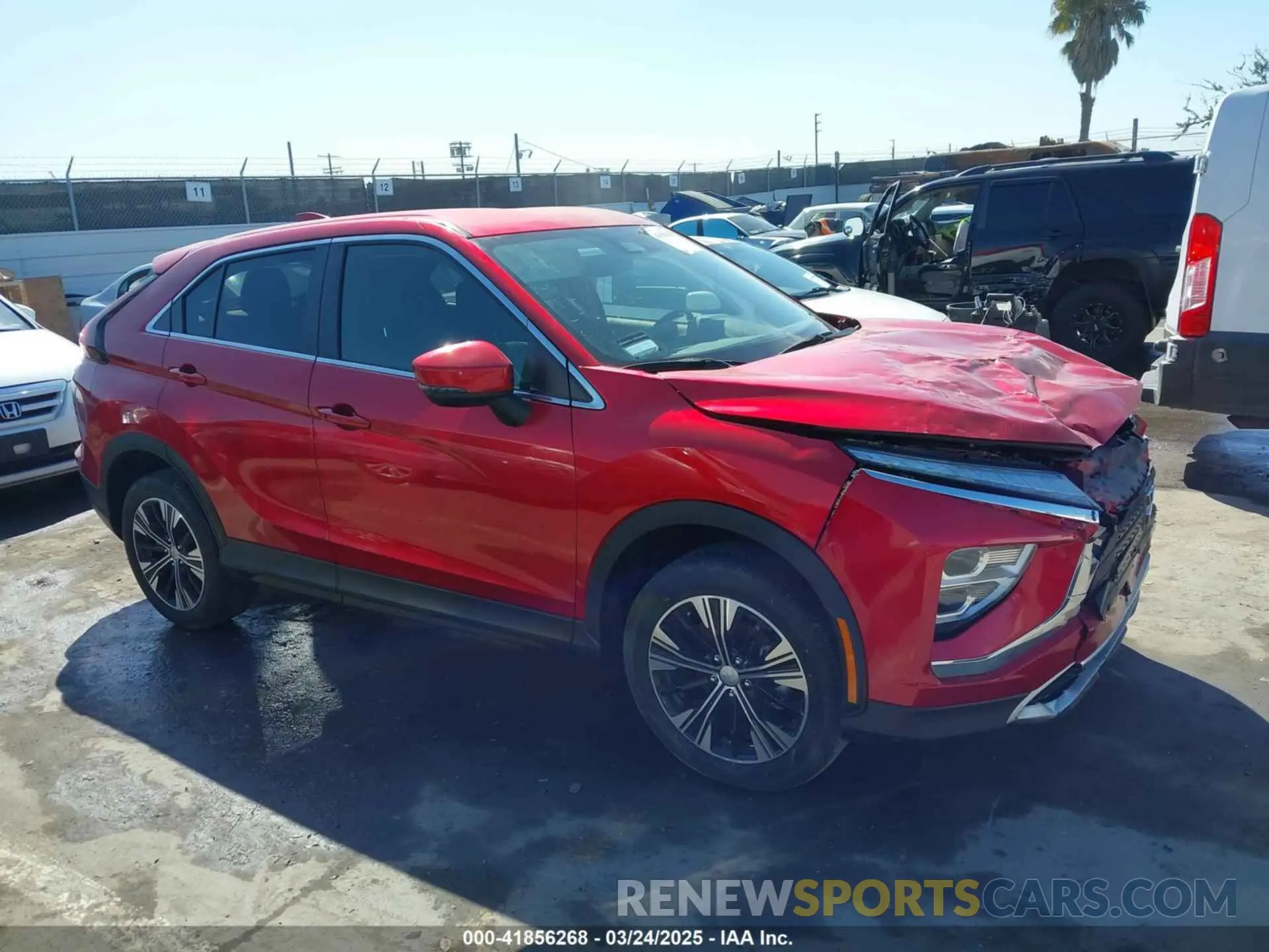 12 Photograph of a damaged car JA4ATWAA3NZ005406 MITSUBISHI ECLIPSE CROSS 2022