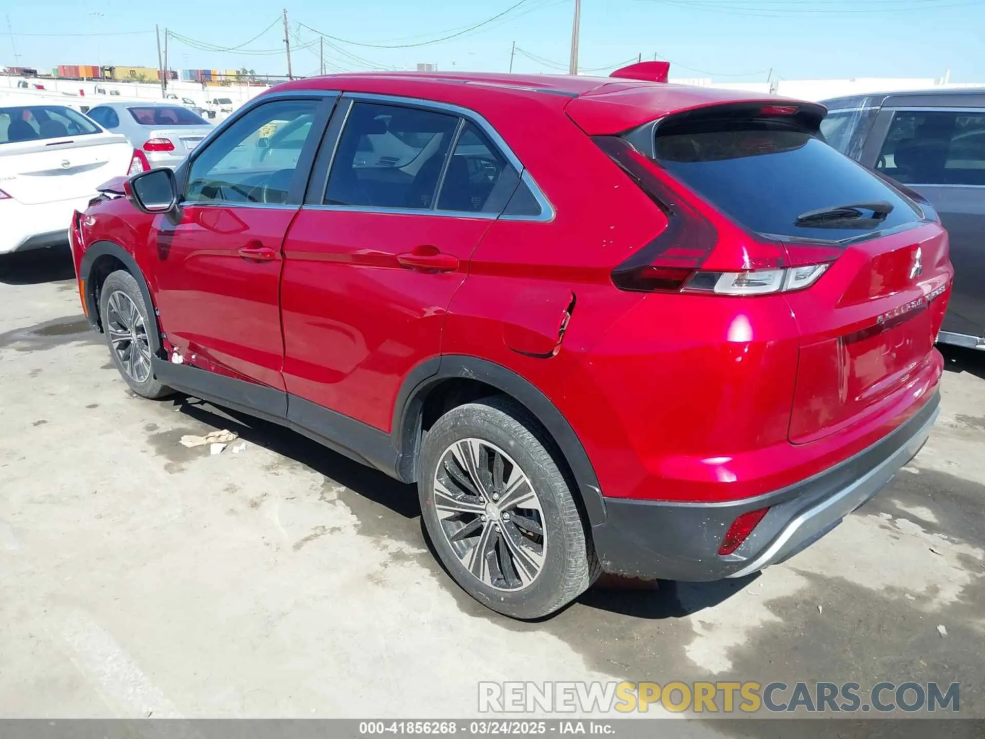 3 Photograph of a damaged car JA4ATWAA3NZ005406 MITSUBISHI ECLIPSE CROSS 2022