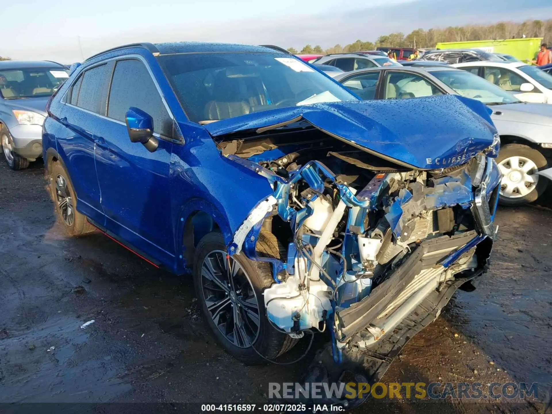 1 Photograph of a damaged car JA4ATWAA6NZ004119 MITSUBISHI ECLIPSE CROSS 2022