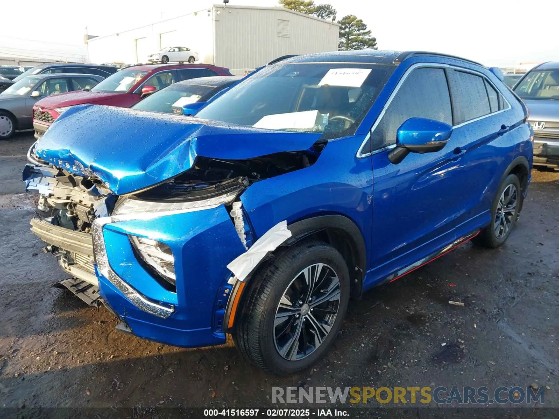 2 Photograph of a damaged car JA4ATWAA6NZ004119 MITSUBISHI ECLIPSE CROSS 2022