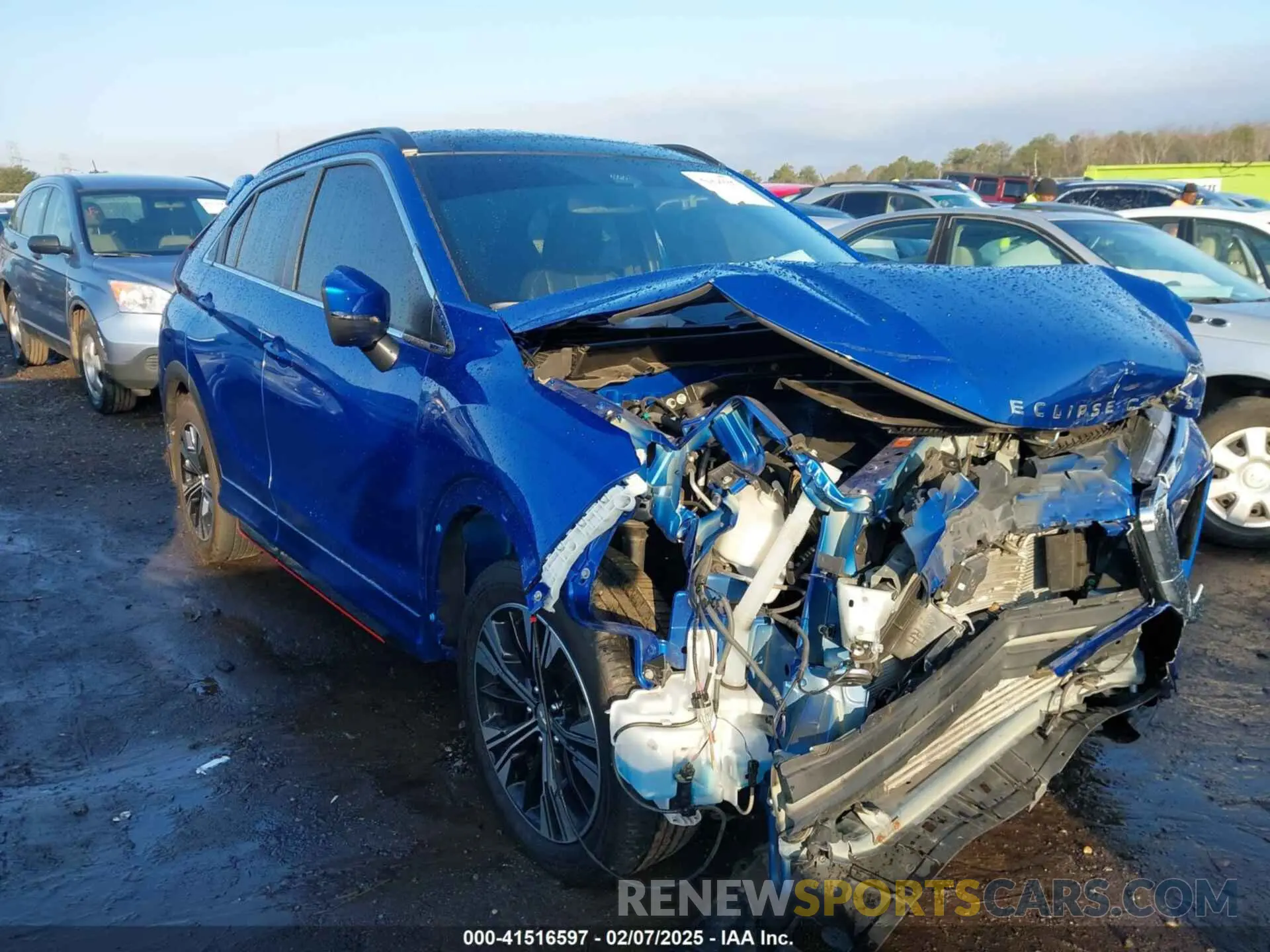 6 Photograph of a damaged car JA4ATWAA6NZ004119 MITSUBISHI ECLIPSE CROSS 2022