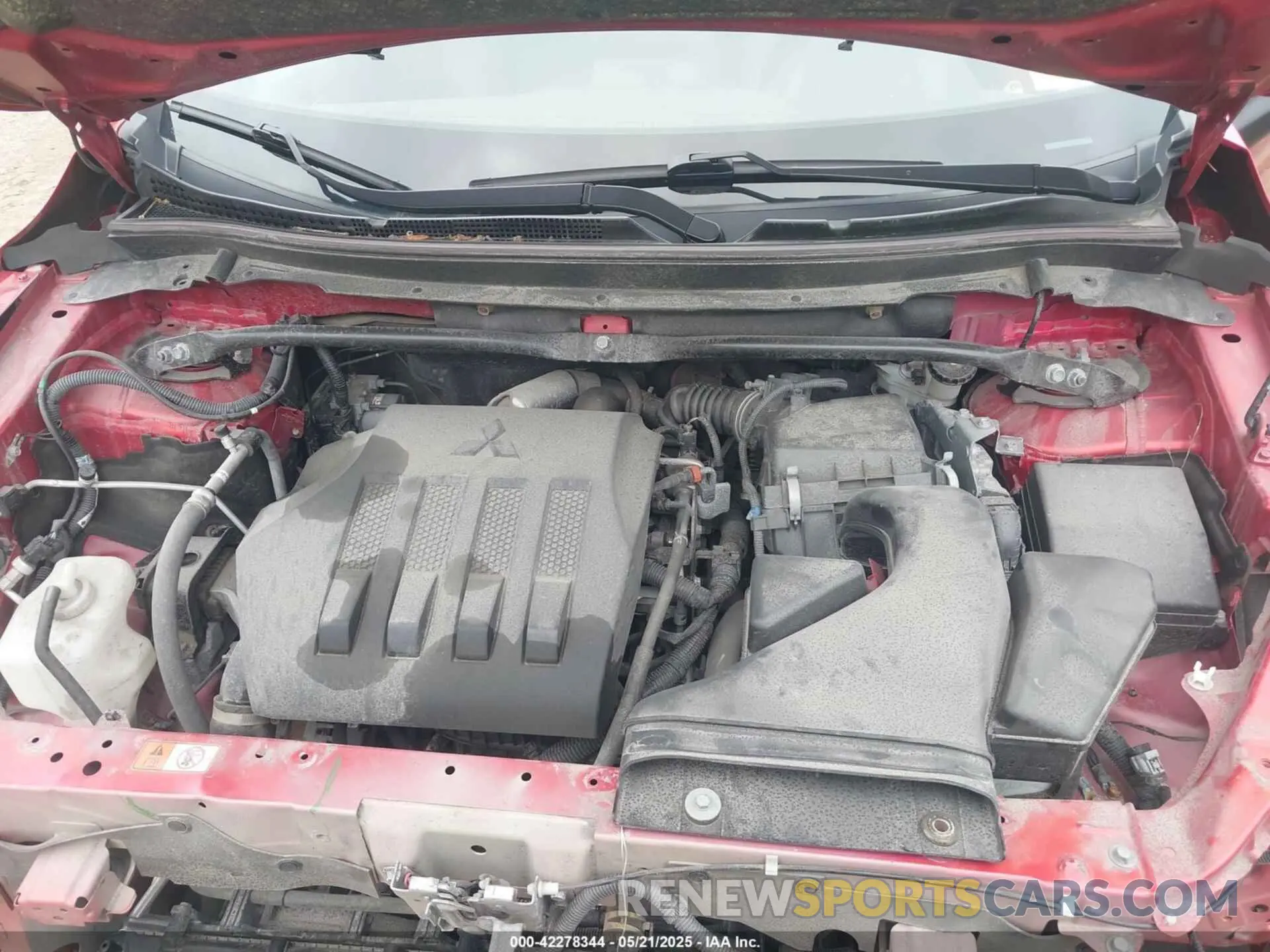 10 Photograph of a damaged car JA4ATWAA8NZ000931 MITSUBISHI ECLIPSE CROSS 2022