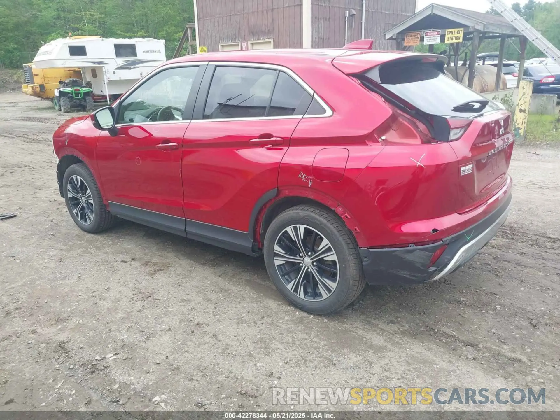 3 Photograph of a damaged car JA4ATWAA8NZ000931 MITSUBISHI ECLIPSE CROSS 2022