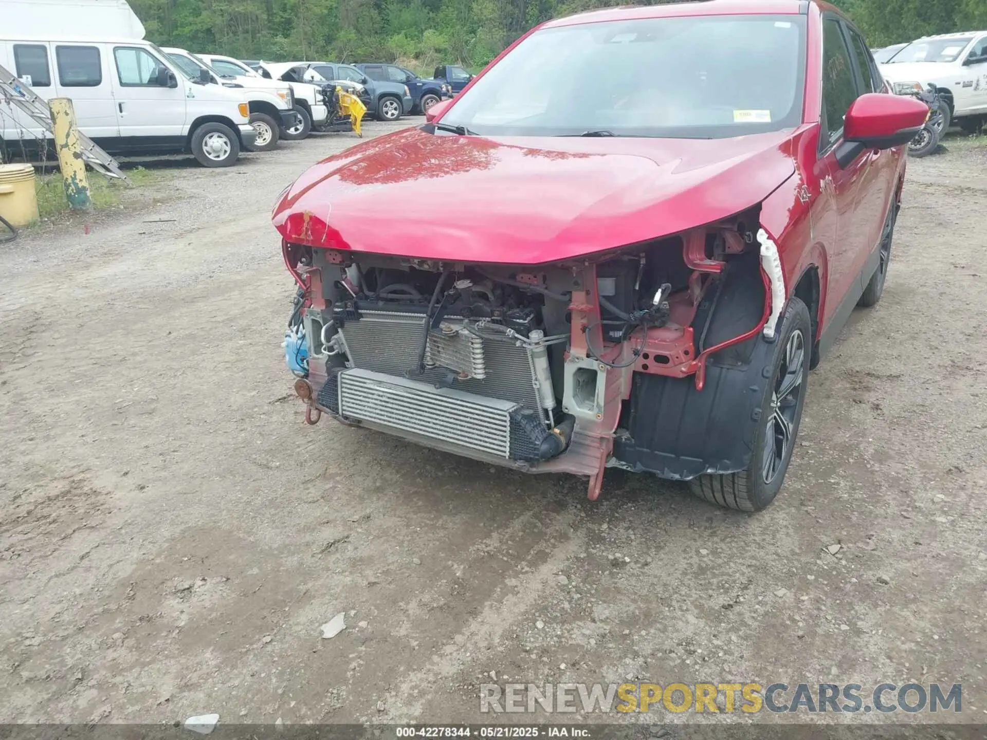 6 Photograph of a damaged car JA4ATWAA8NZ000931 MITSUBISHI ECLIPSE CROSS 2022