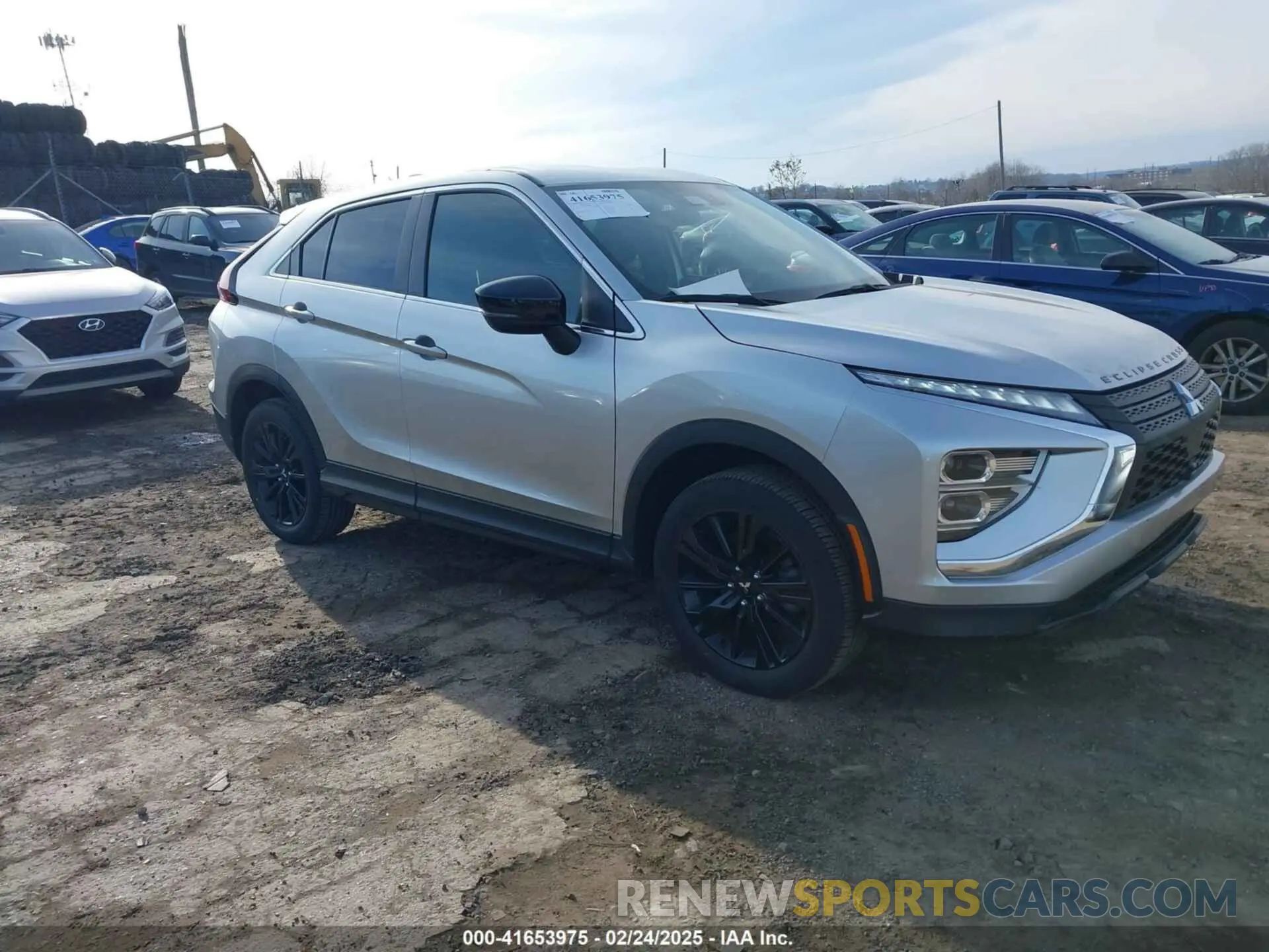 1 Photograph of a damaged car JA4ATVAA0PZ004646 MITSUBISHI ECLIPSE CROSS 2023