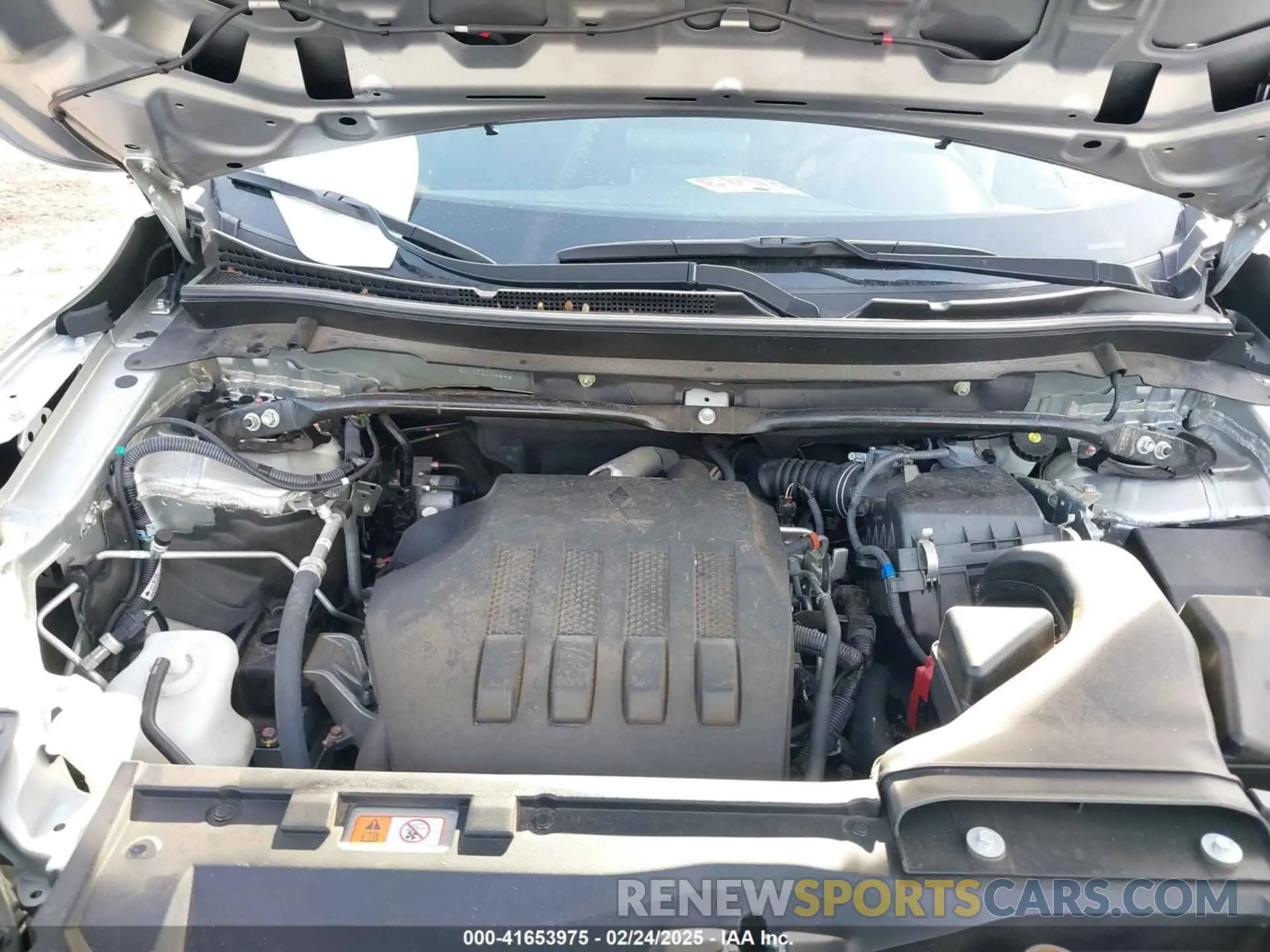 10 Photograph of a damaged car JA4ATVAA0PZ004646 MITSUBISHI ECLIPSE CROSS 2023