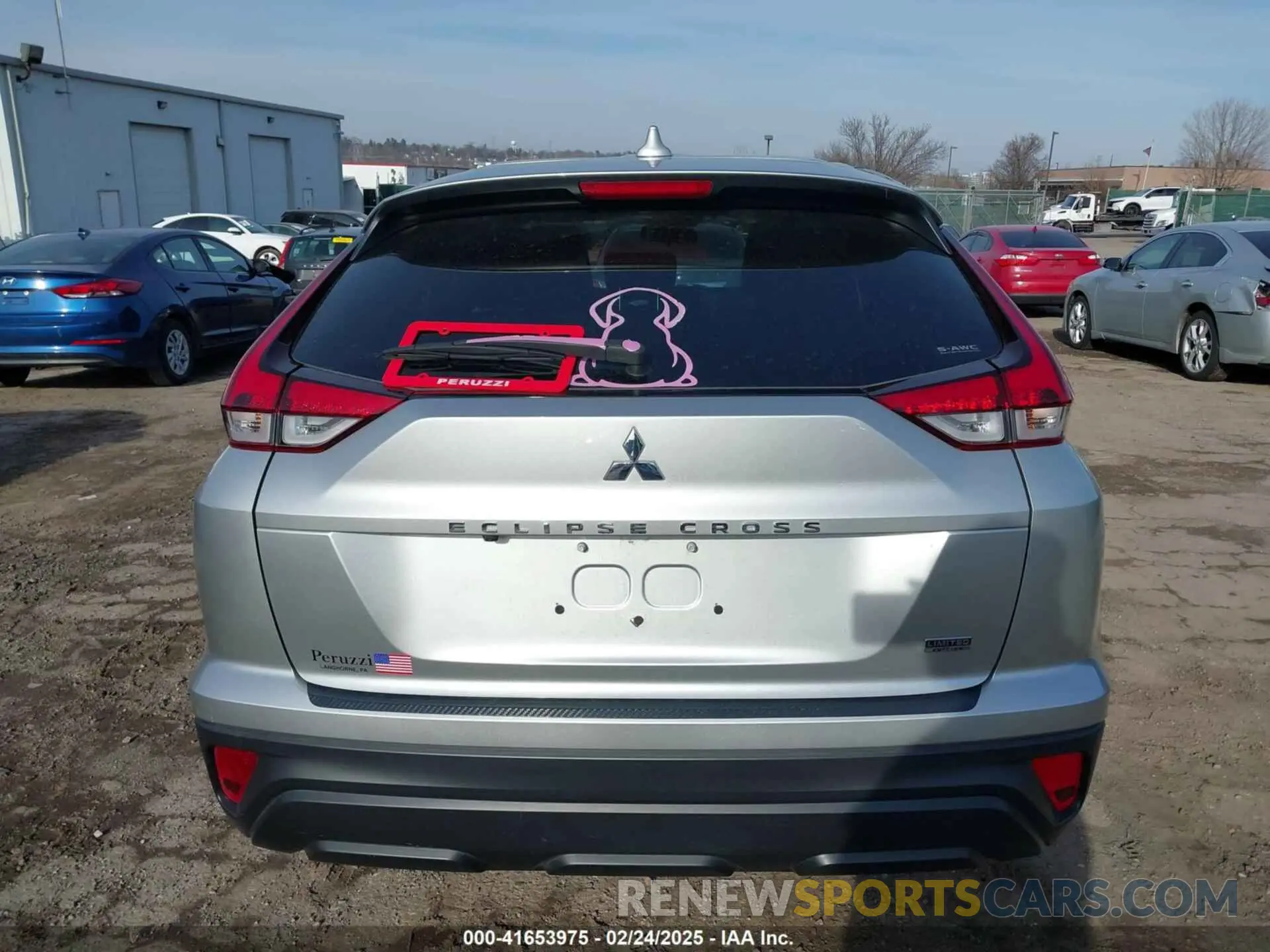16 Photograph of a damaged car JA4ATVAA0PZ004646 MITSUBISHI ECLIPSE CROSS 2023
