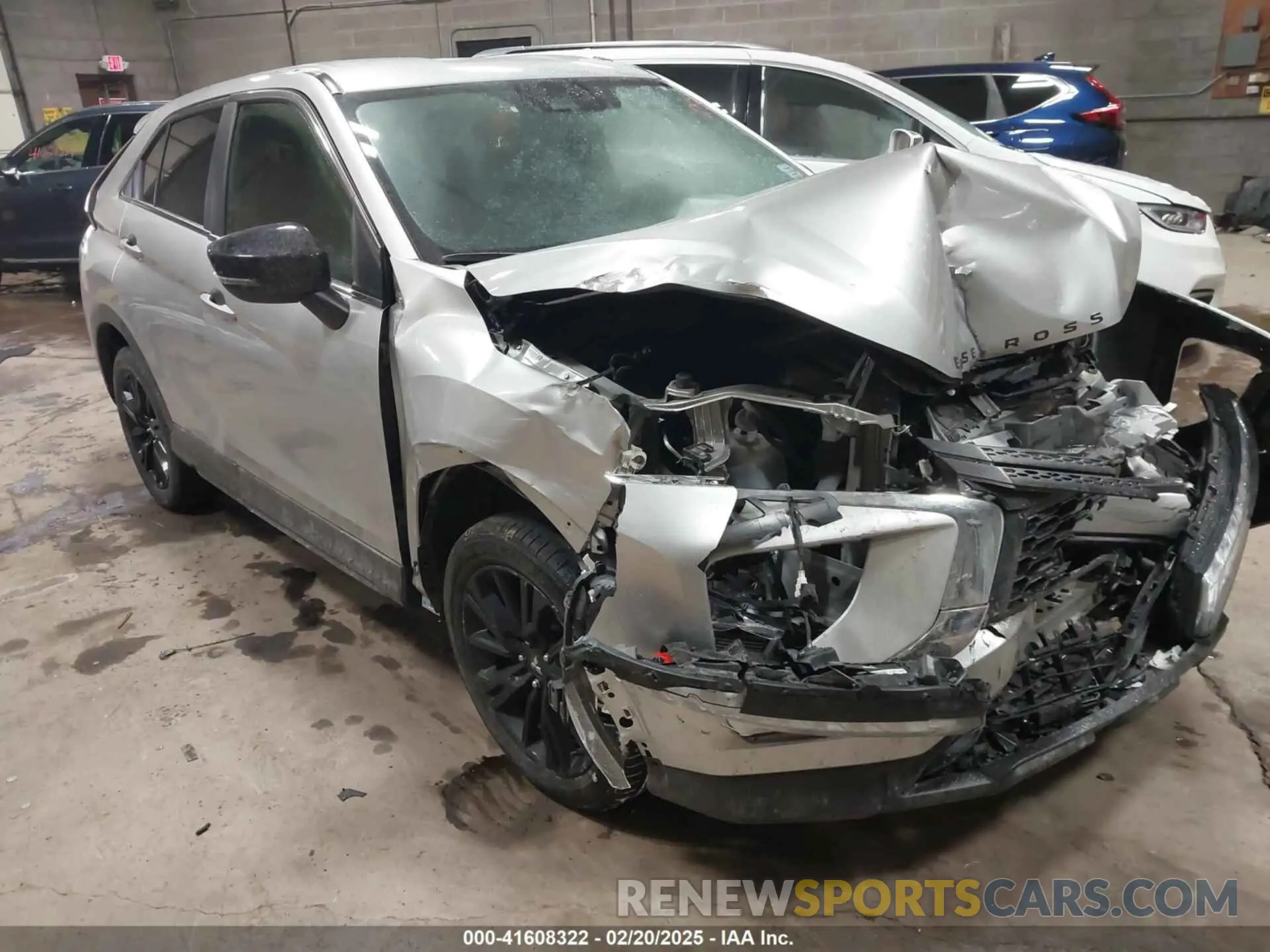 1 Photograph of a damaged car JA4ATVAAXPZ004895 MITSUBISHI ECLIPSE CROSS 2023