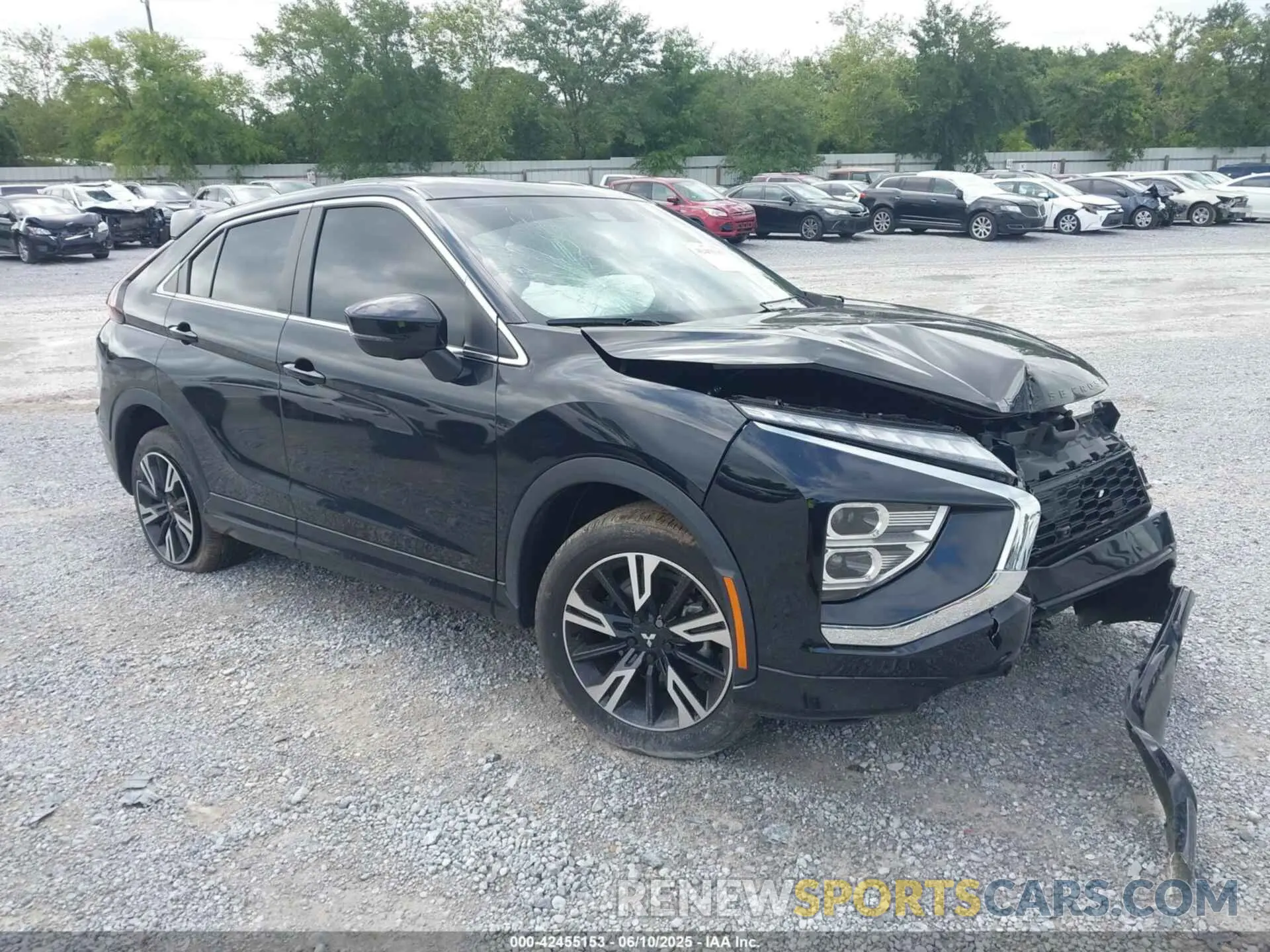 1 Photograph of a damaged car JA4ATWAA1PZ001423 MITSUBISHI ECLIPSE CROSS 2023