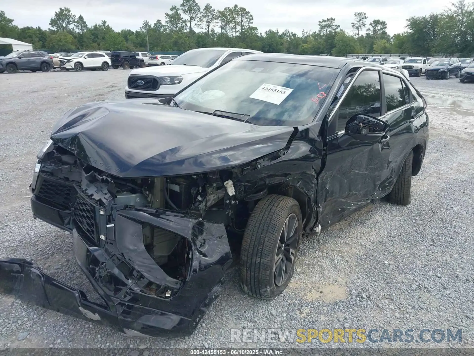 2 Photograph of a damaged car JA4ATWAA1PZ001423 MITSUBISHI ECLIPSE CROSS 2023