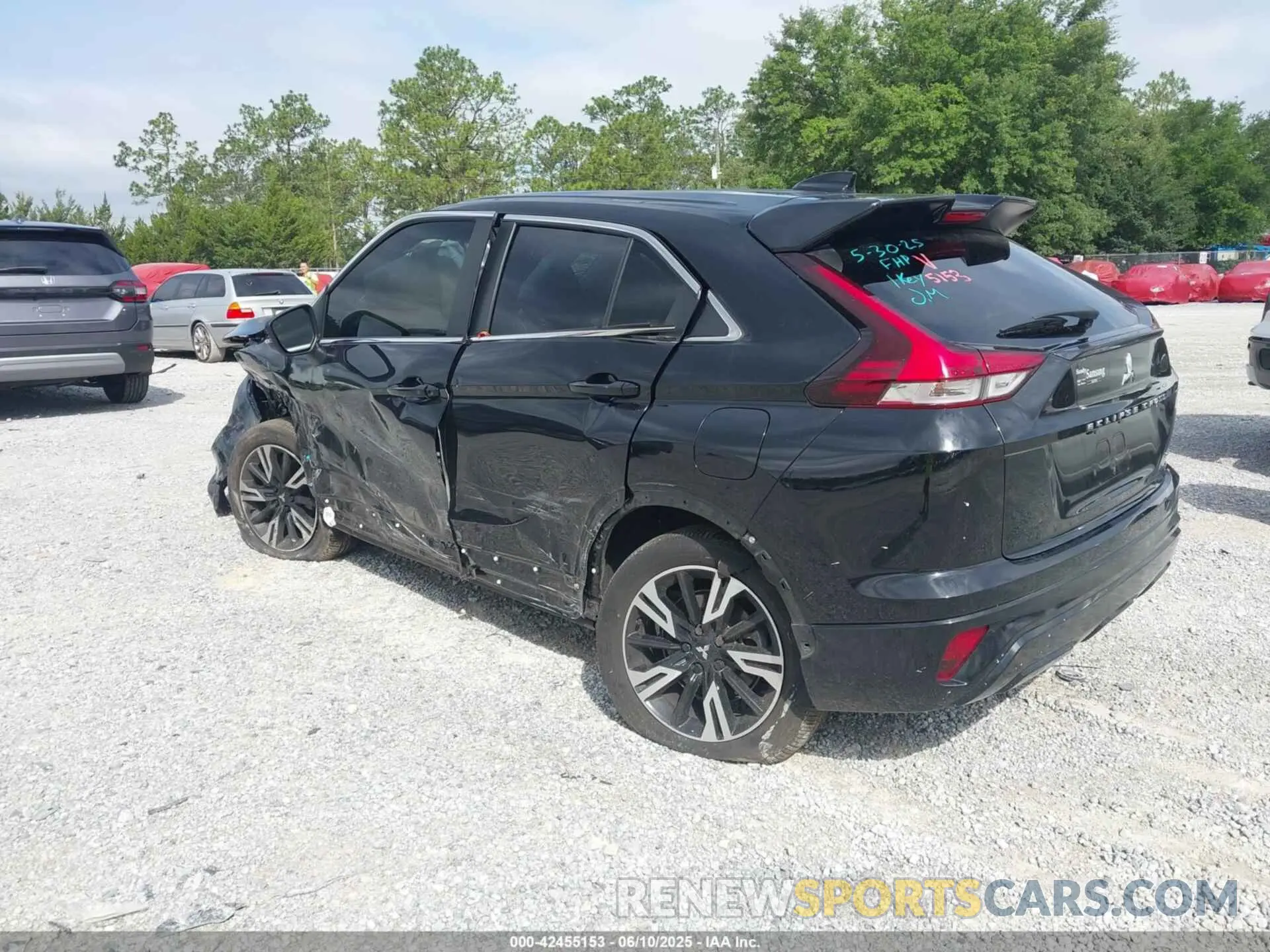3 Photograph of a damaged car JA4ATWAA1PZ001423 MITSUBISHI ECLIPSE CROSS 2023