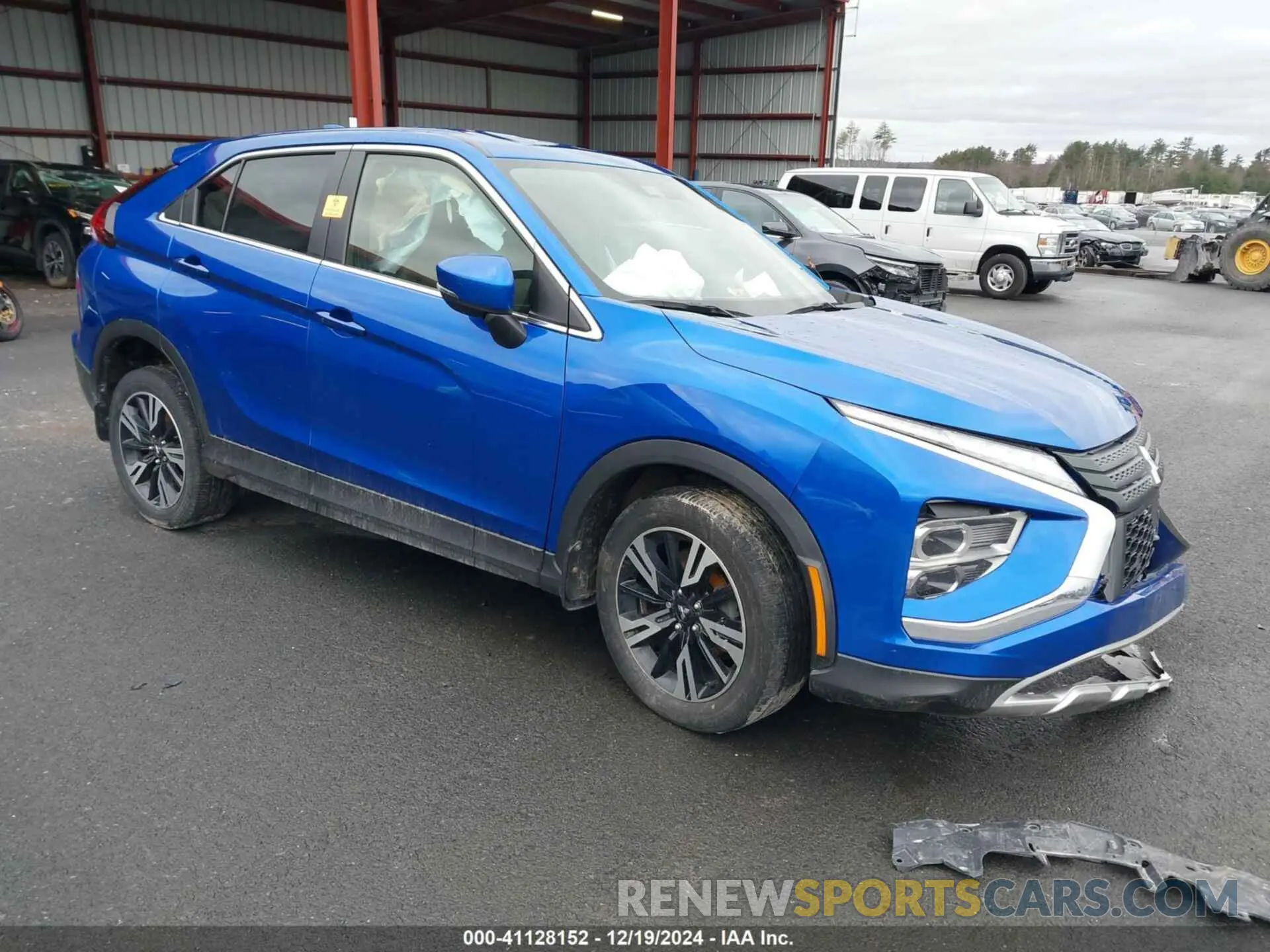 1 Photograph of a damaged car JA4ATWAA2PZ002015 MITSUBISHI ECLIPSE CROSS 2023