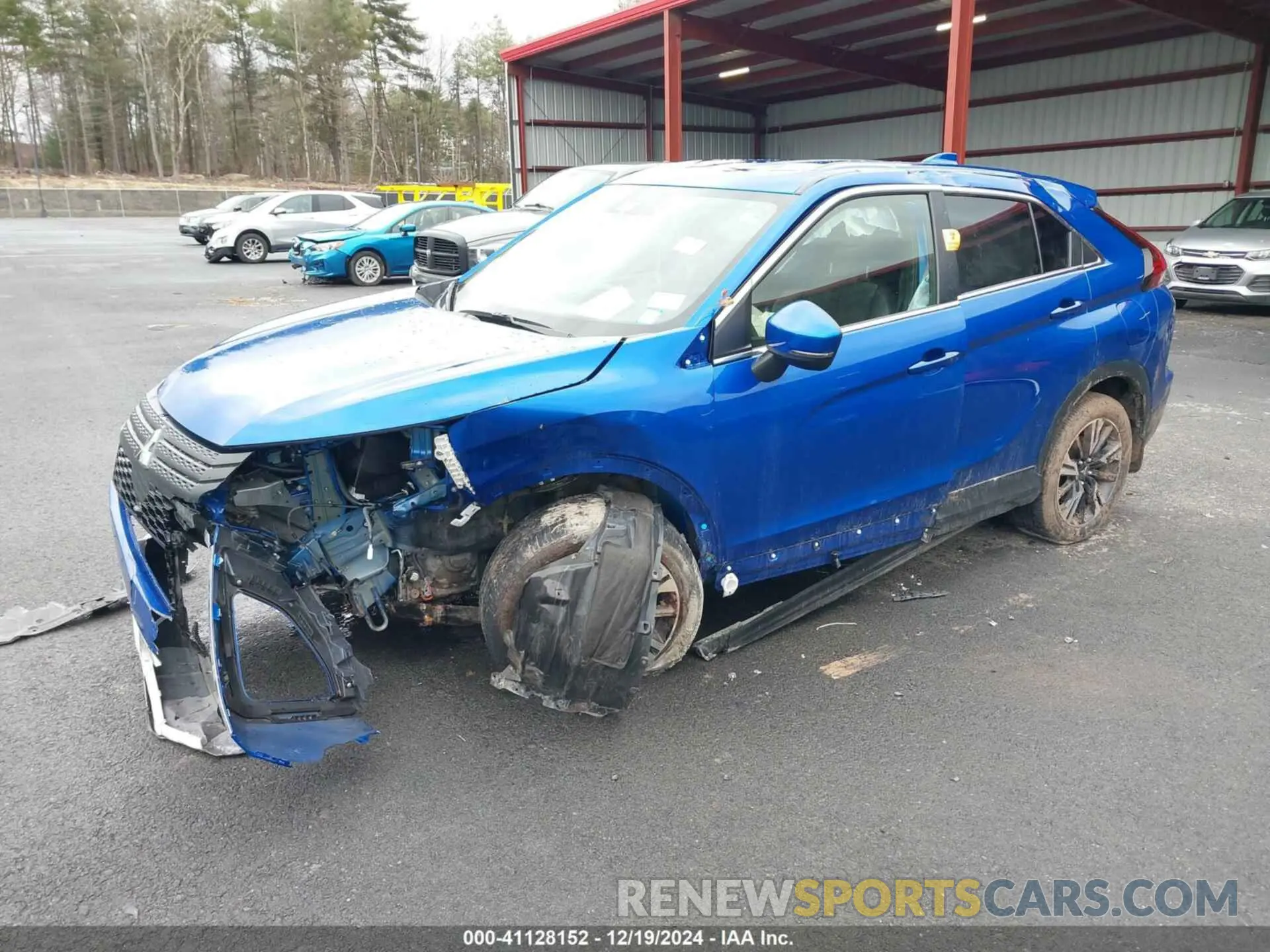 2 Photograph of a damaged car JA4ATWAA2PZ002015 MITSUBISHI ECLIPSE CROSS 2023
