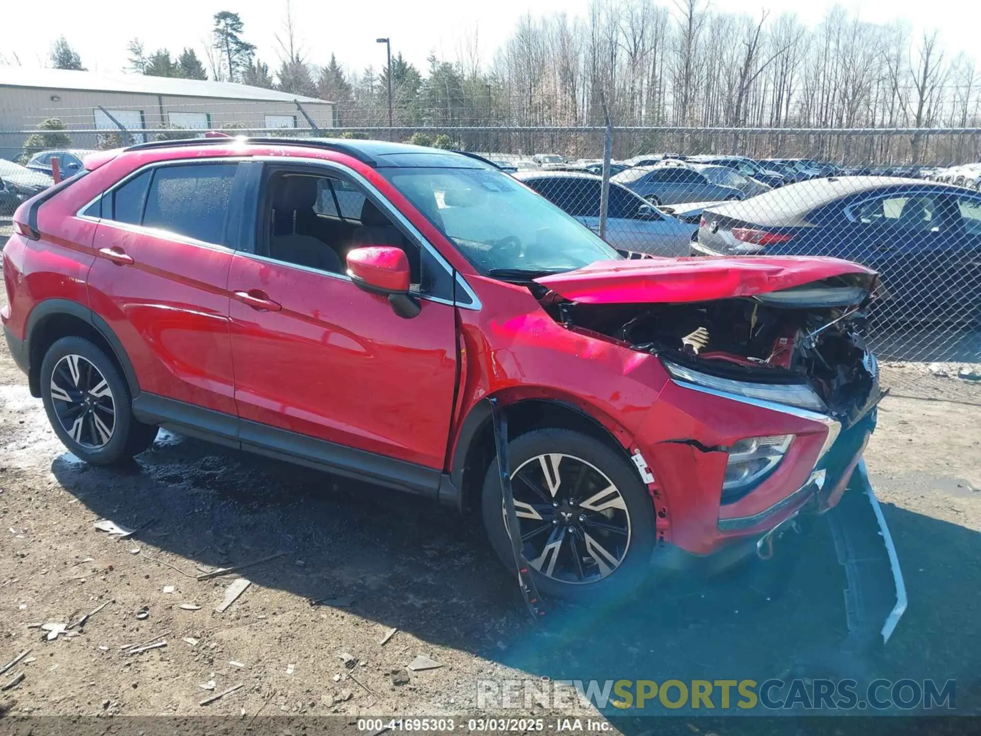 1 Photograph of a damaged car JA4ATWAA3PZ004226 MITSUBISHI ECLIPSE CROSS 2023