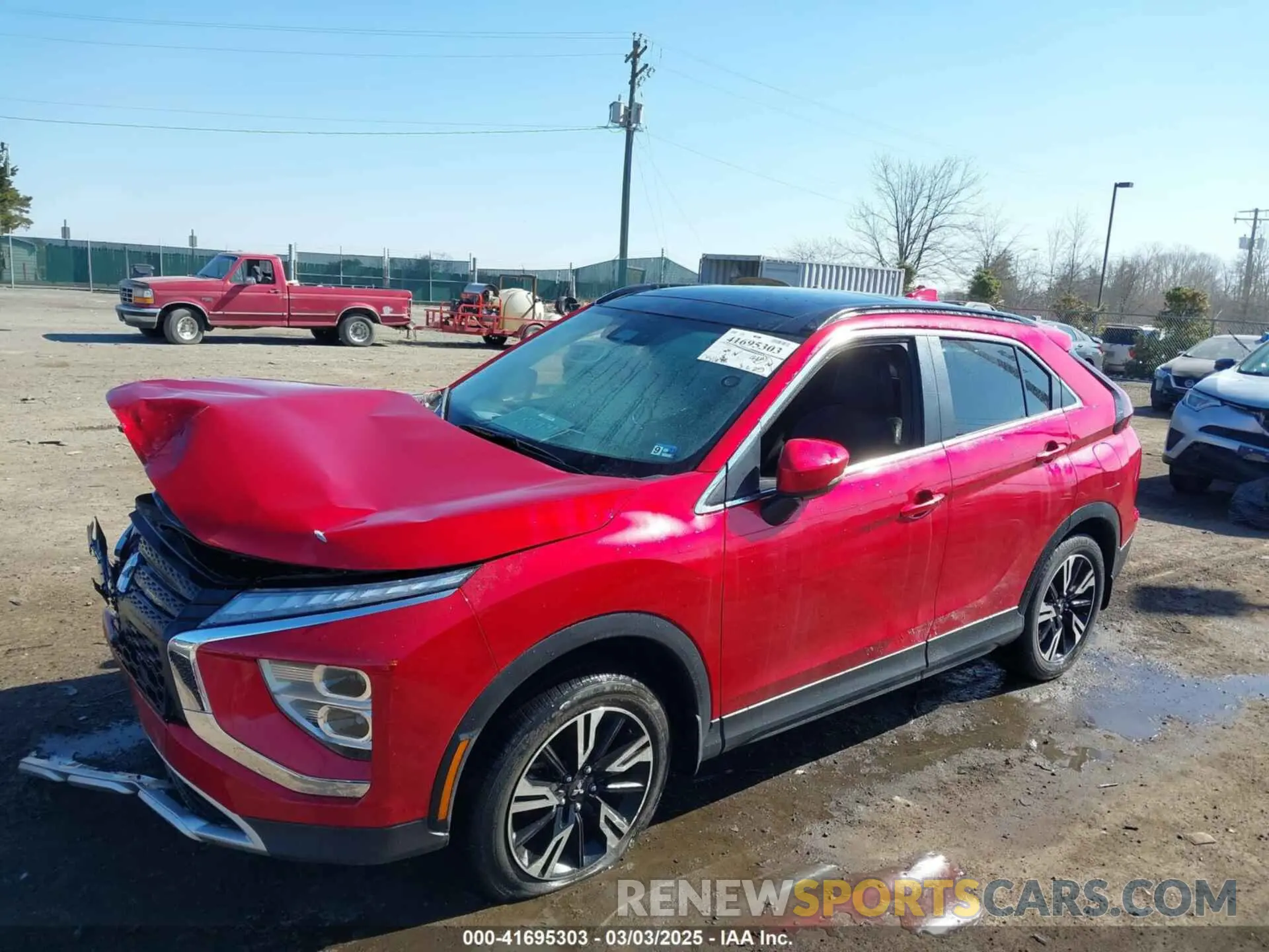 2 Photograph of a damaged car JA4ATWAA3PZ004226 MITSUBISHI ECLIPSE CROSS 2023