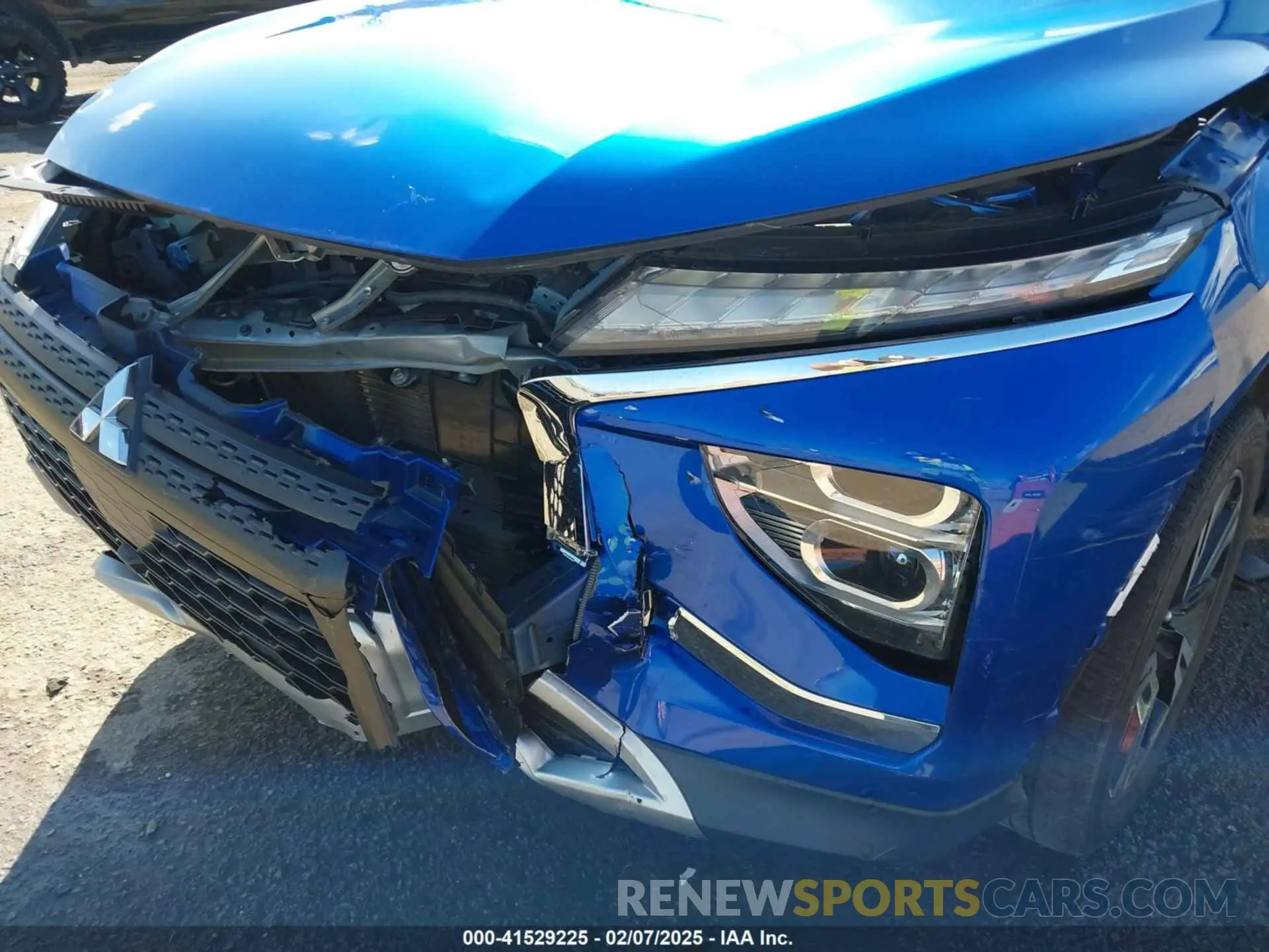 6 Photograph of a damaged car JA4ATWAA4PZ003313 MITSUBISHI ECLIPSE CROSS 2023