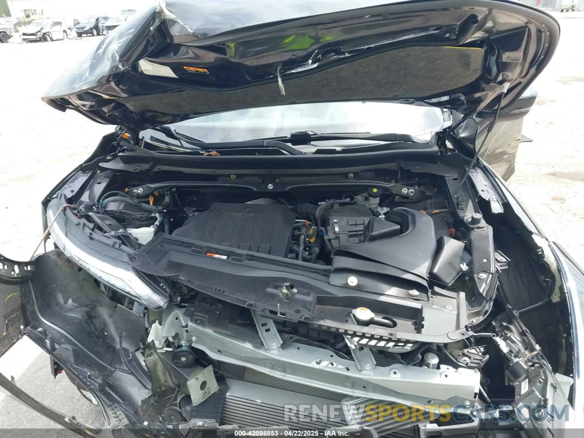 10 Photograph of a damaged car JA4ATWAA4PZ023125 MITSUBISHI ECLIPSE CROSS 2023