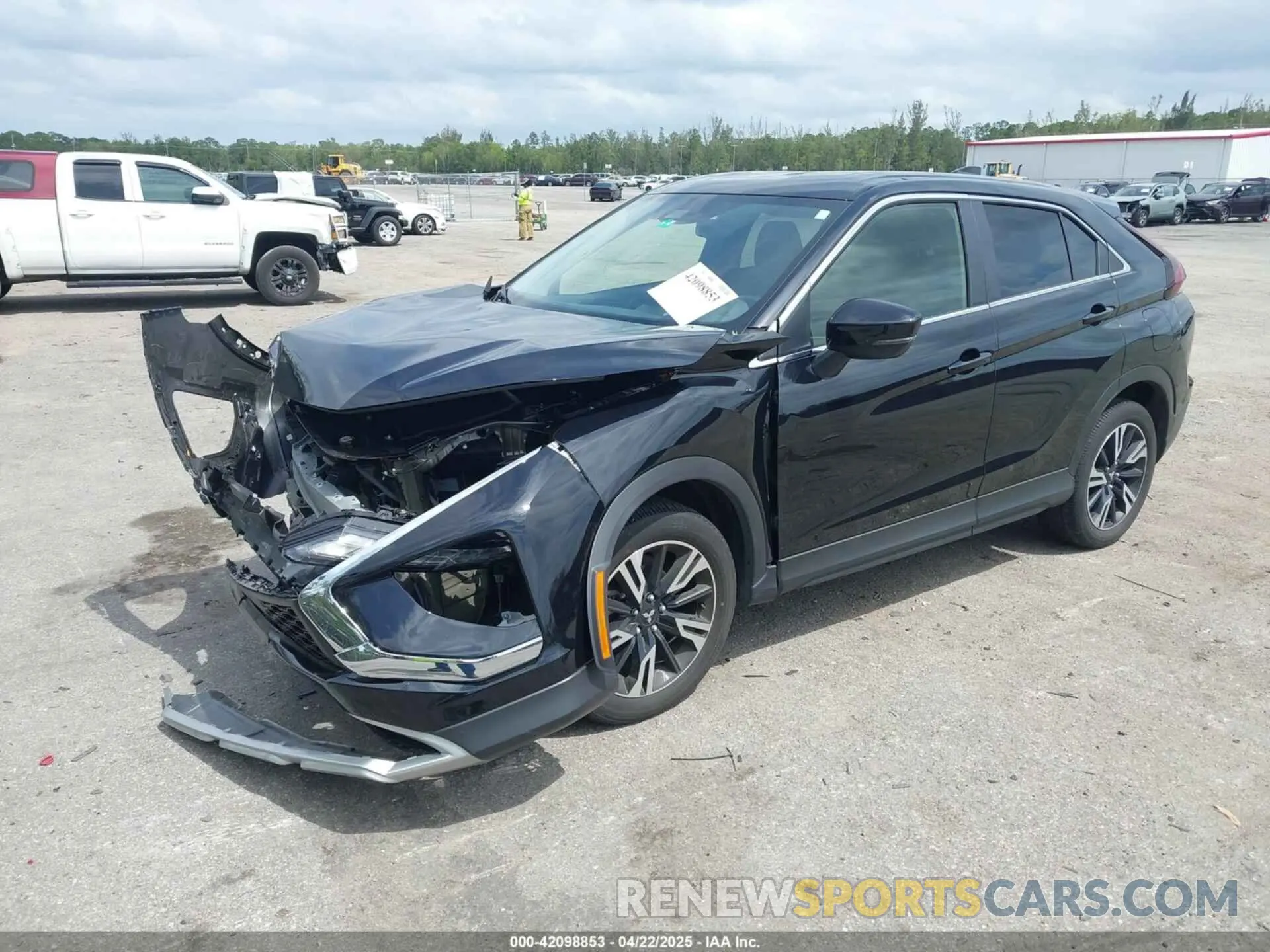 2 Photograph of a damaged car JA4ATWAA4PZ023125 MITSUBISHI ECLIPSE CROSS 2023