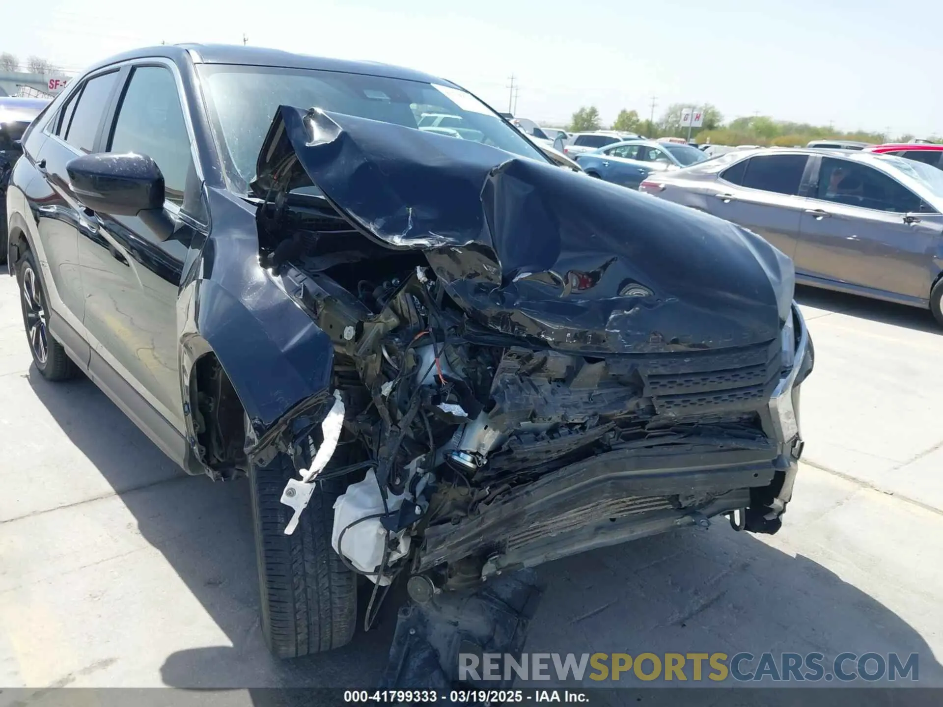 13 Photograph of a damaged car JA4ATWAA6PZ005693 MITSUBISHI ECLIPSE CROSS 2023