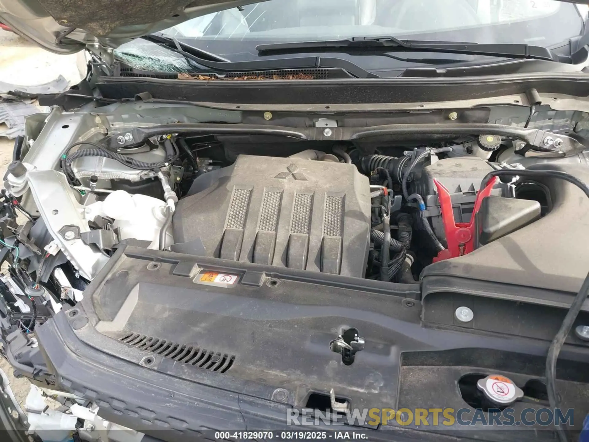 10 Photograph of a damaged car JA4ATWAA6PZ029041 MITSUBISHI ECLIPSE CROSS 2023