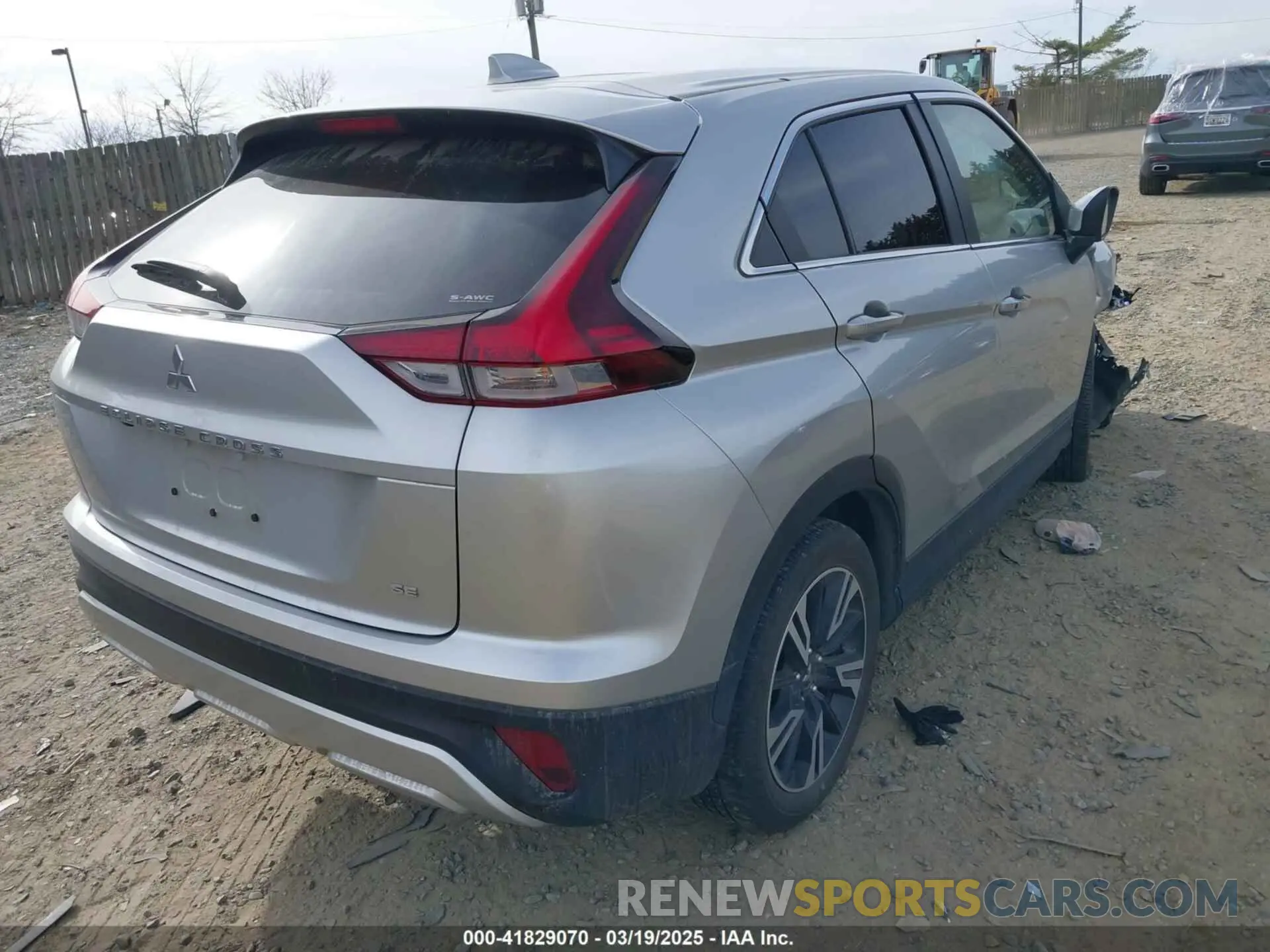 4 Photograph of a damaged car JA4ATWAA6PZ029041 MITSUBISHI ECLIPSE CROSS 2023