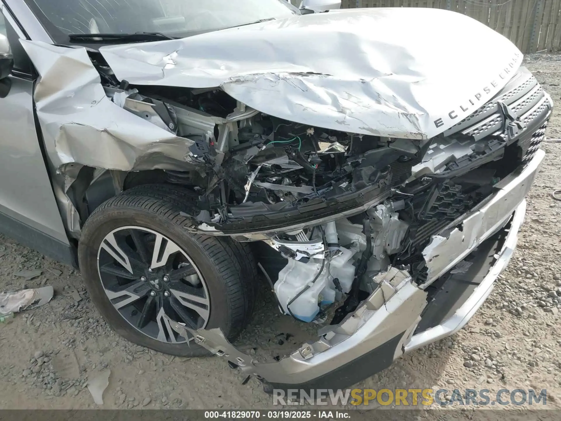 6 Photograph of a damaged car JA4ATWAA6PZ029041 MITSUBISHI ECLIPSE CROSS 2023