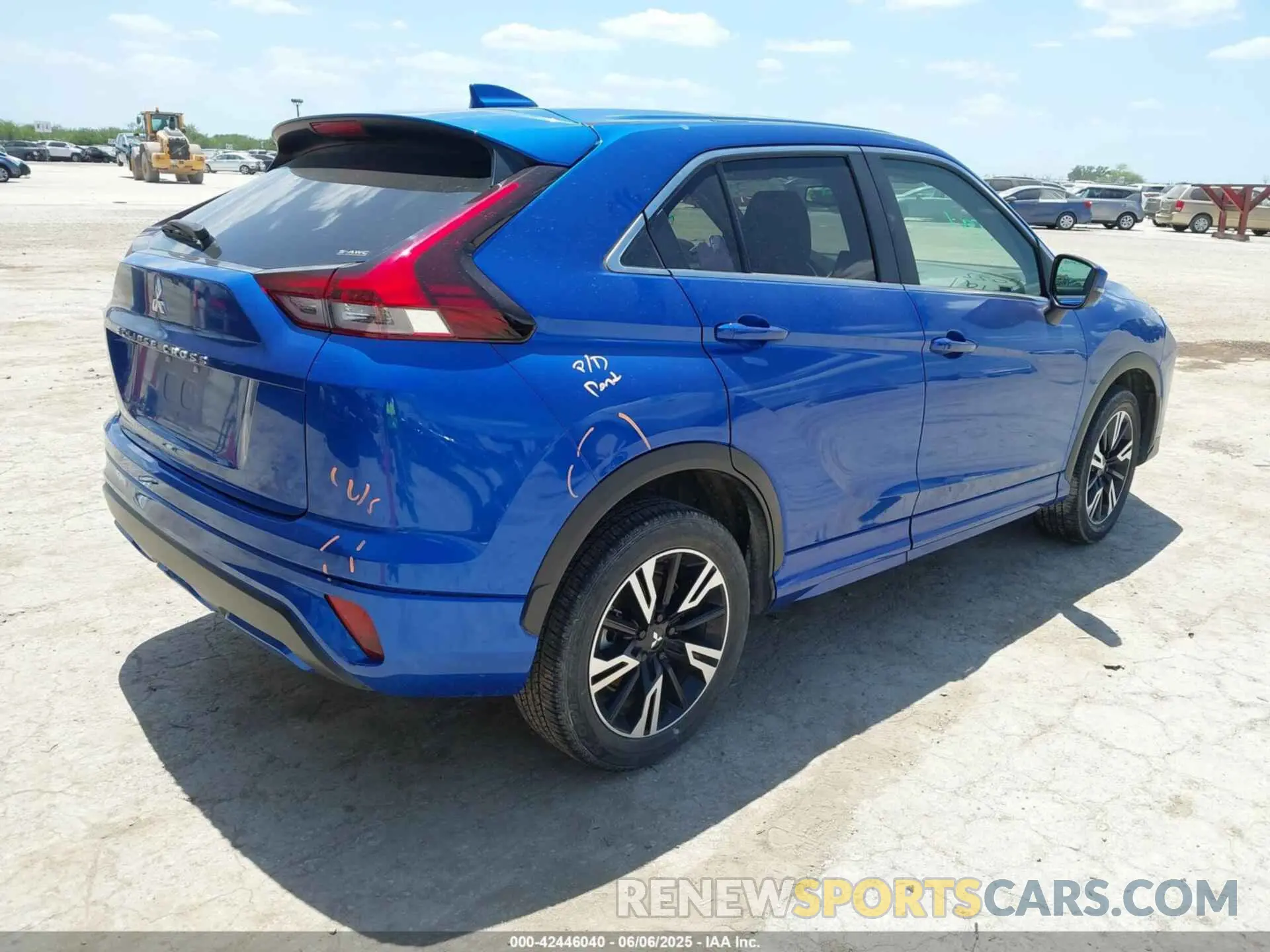 4 Photograph of a damaged car JA4ATWAAXPZ005454 MITSUBISHI ECLIPSE CROSS 2023